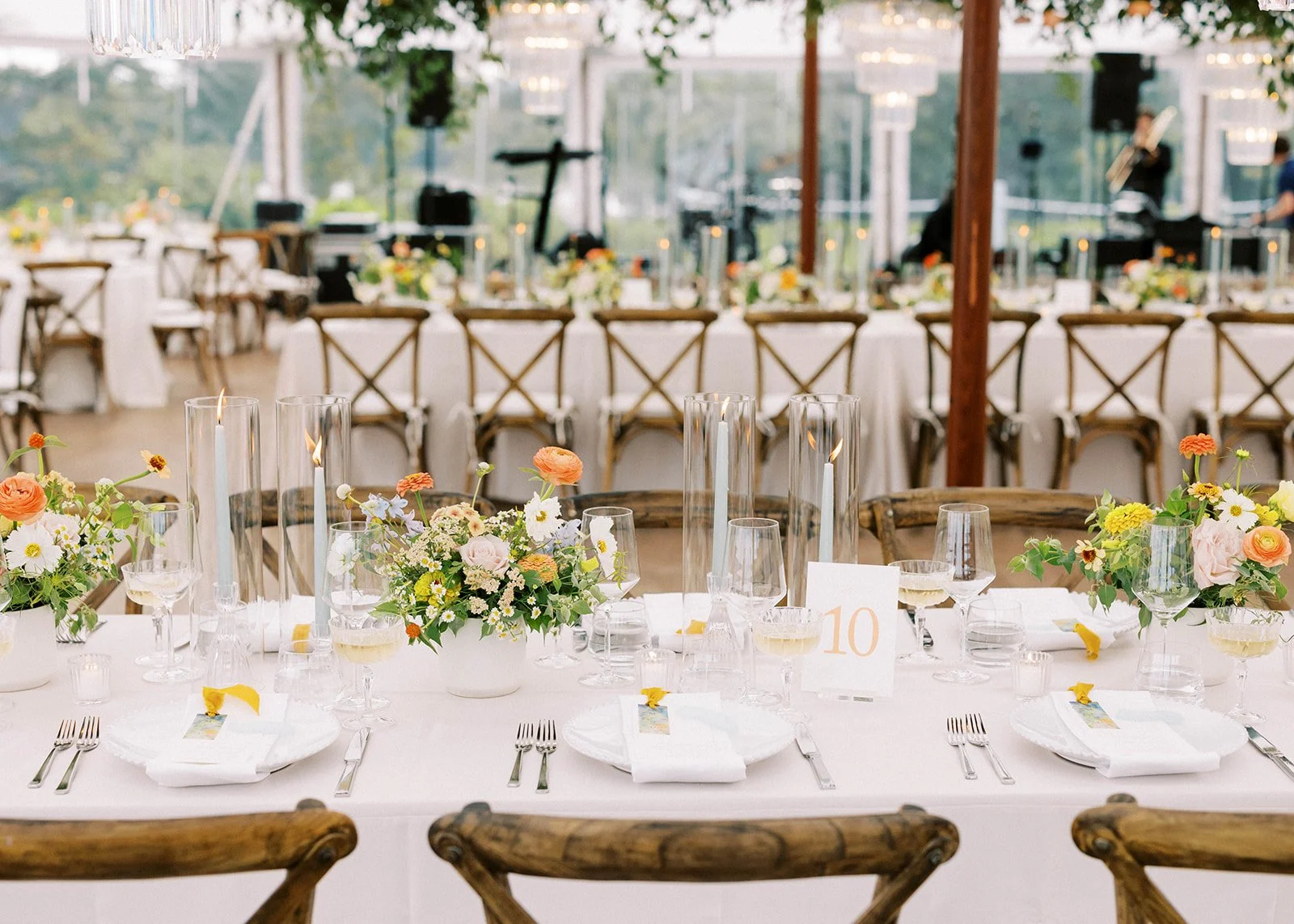 Heirloom Quality Tabletop Rentals for Wedding Reception