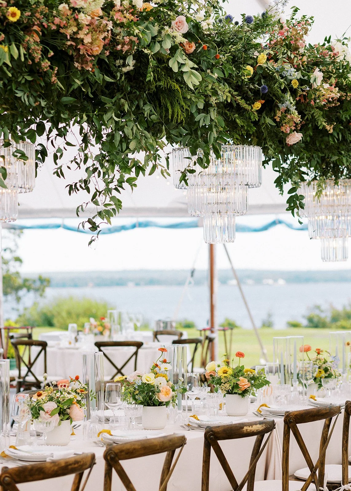 French's Point Tented Wedding Reception
