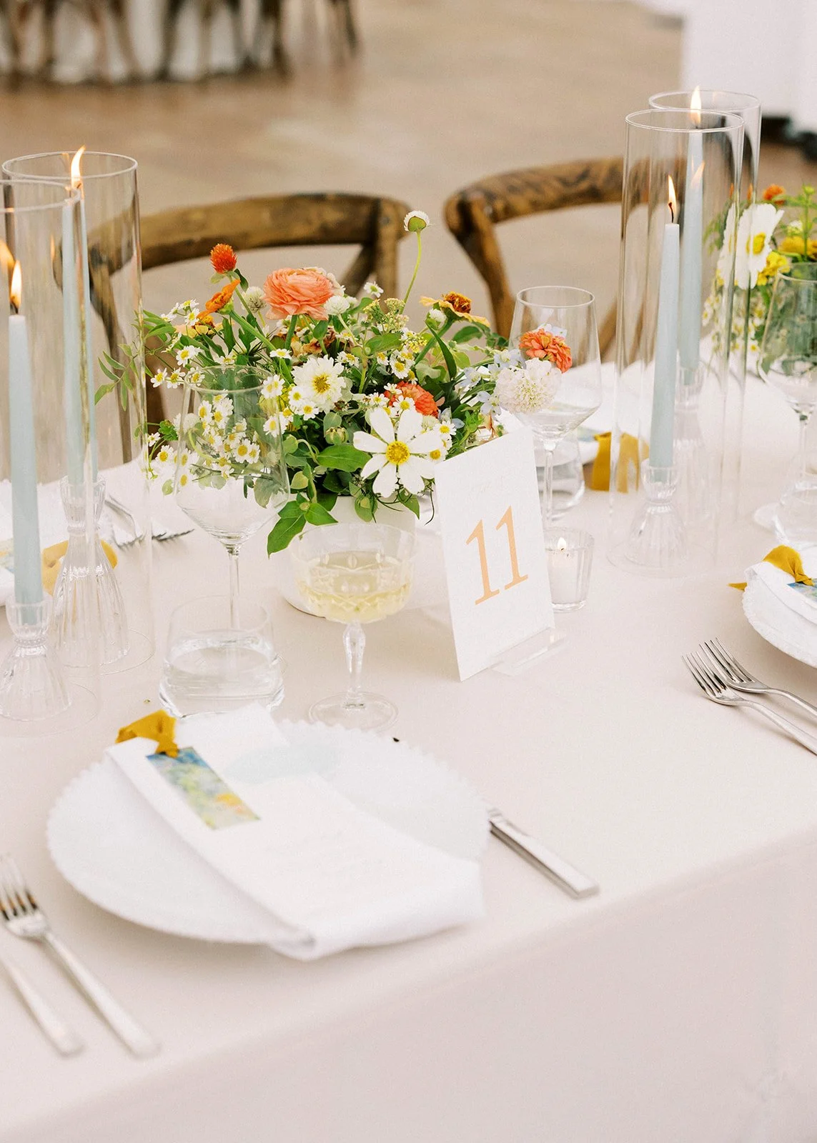 Tabletop Wedding Rentals for Maine Wedding