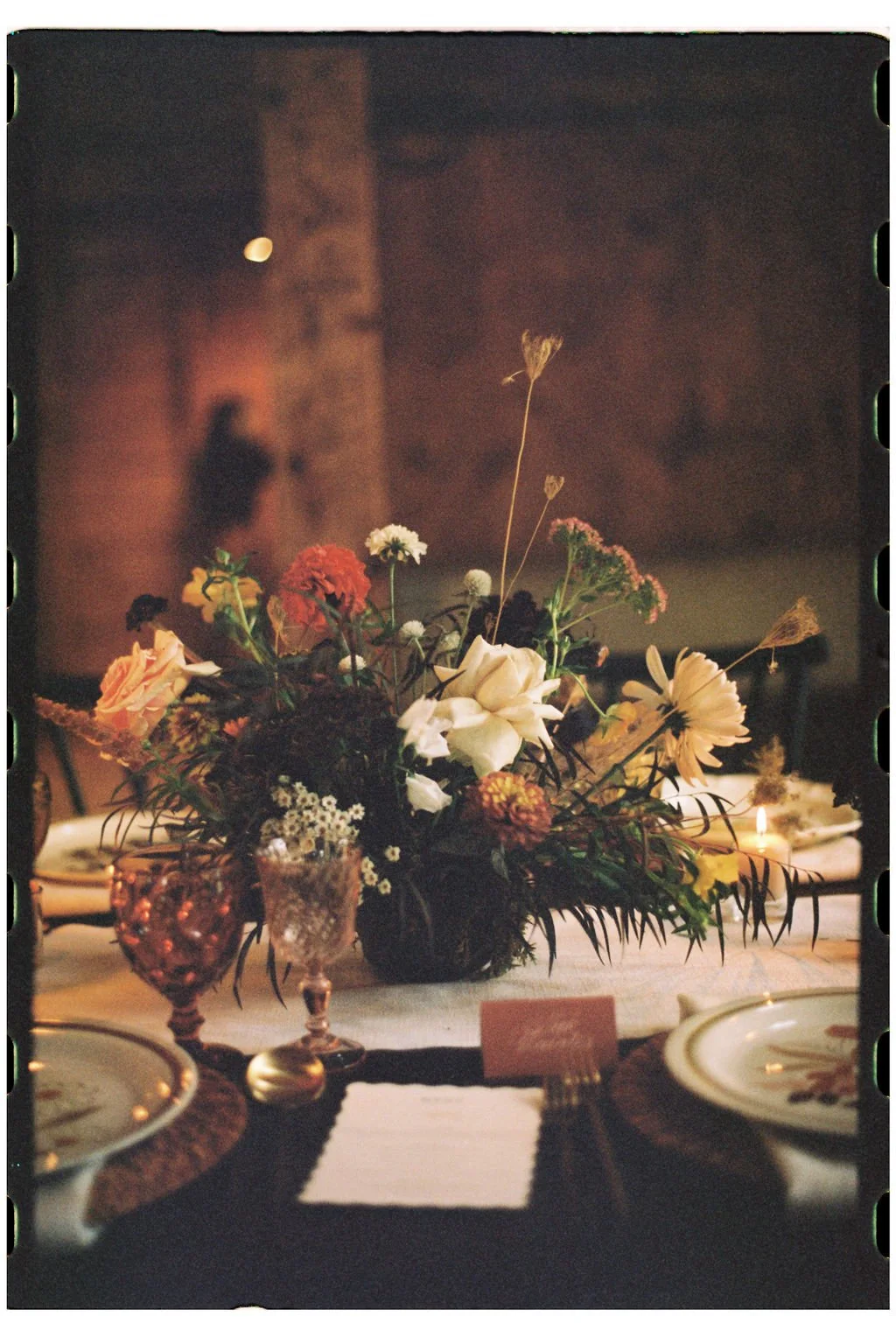 Vintage Style Wedding Tabletop Rentals