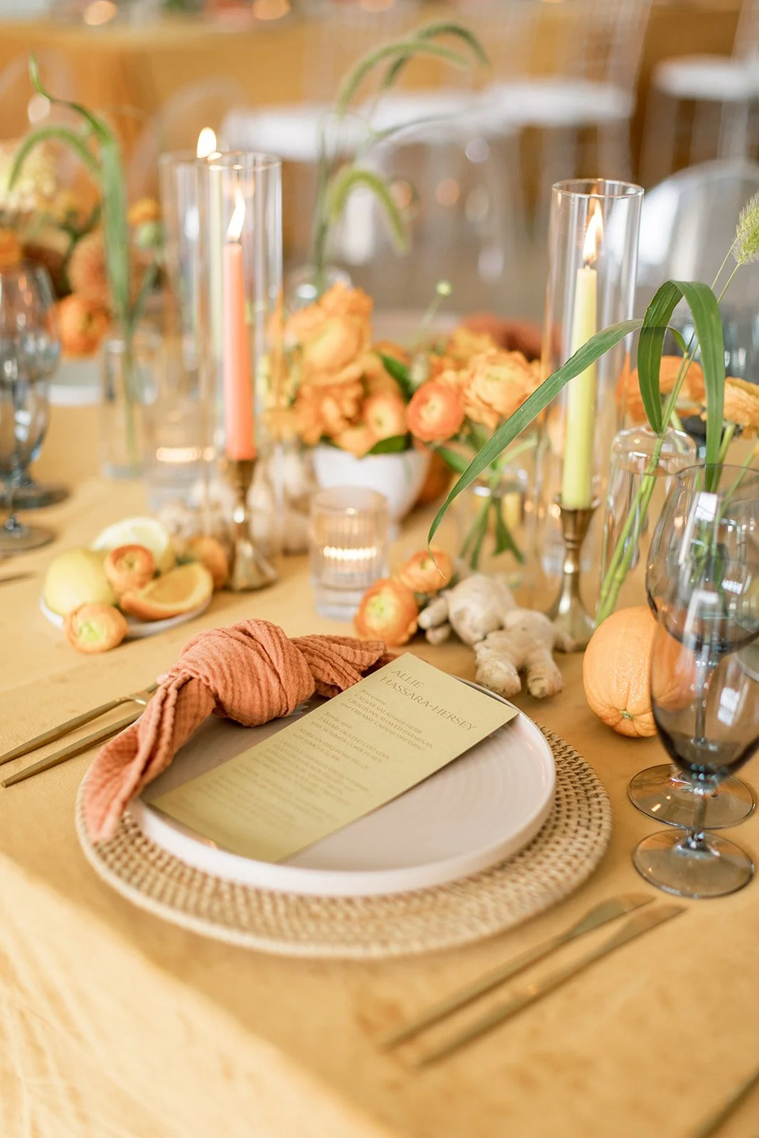 Elegant Wedding Rental Plates in New England