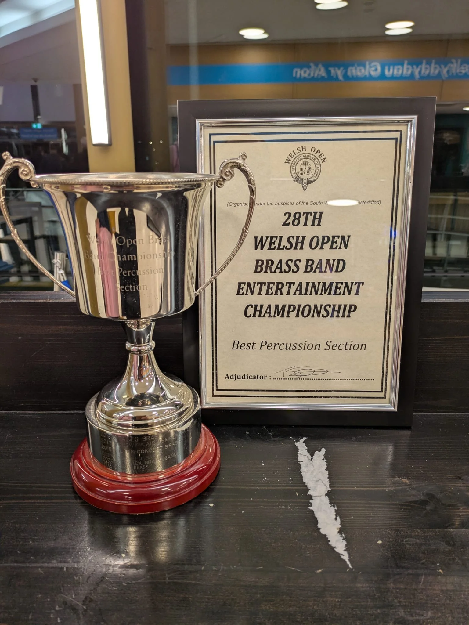 Star Percussionists Light up Welsh Open