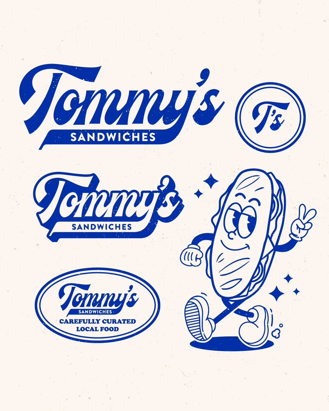 Introducing Tommy&rsquo;s Sandwiches!! A fresh take on the classic deli experience. 

#brandidentitydesign #mascotlogo #retrologo