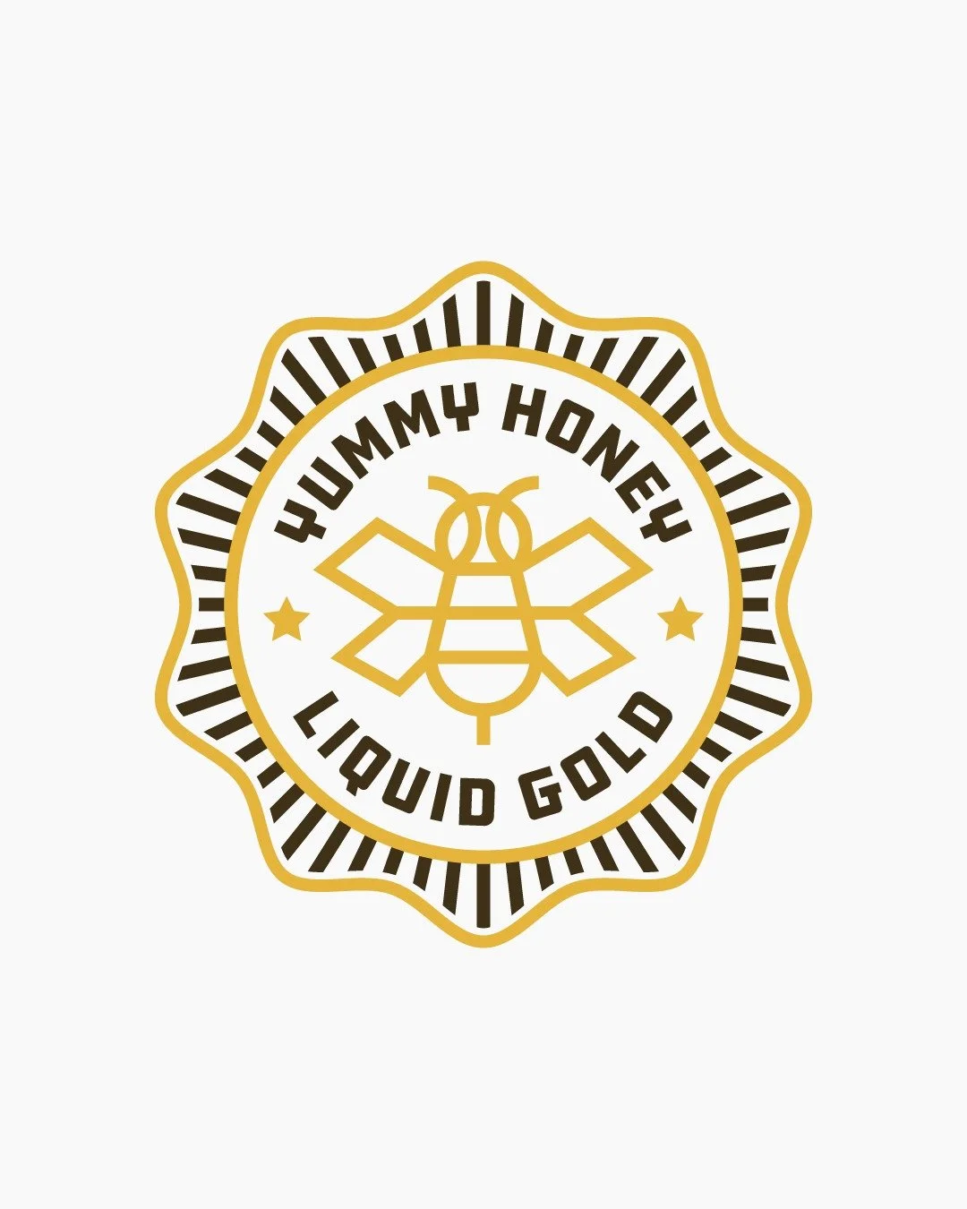 A modern identity for a small-batch honey brand that wanted to feel playful, modern, and full of character.

#HoneyBrand #BrandIdentity #BrandDesign #FoodBranding