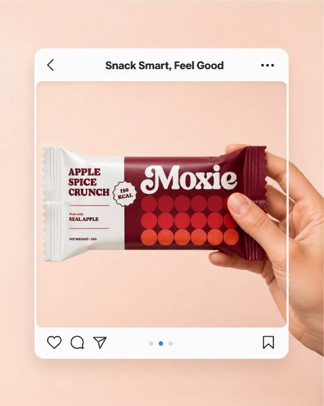 A little bar. A lot of Moxie.

Brand identity and packaging for Moxie, a snack bar brand with a bold, retro-modern personality.

#BrandIdentity #PackagingDesign #FoodBranding #FoodPackaging #SnackBrand #RetroBranding #PackagingDesigner