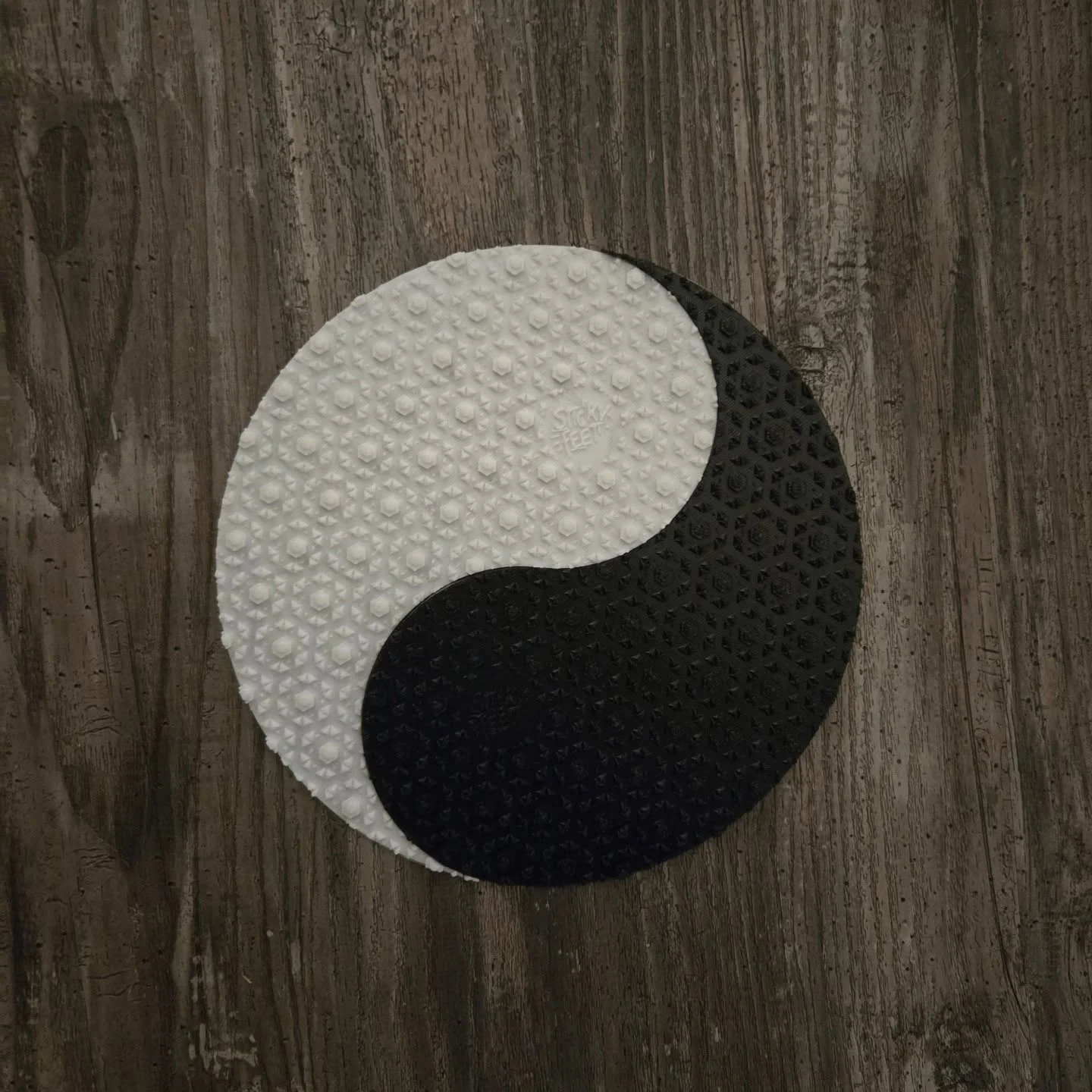 Our new XL 2025/2026 snowboard stomp pad just dropped.  This ultra-grippy yin-yang design can be installed as a full 8&quot; circle or separated so you can place each piece exactly where you need extra traction. Made from high-quality, ultra-durable 