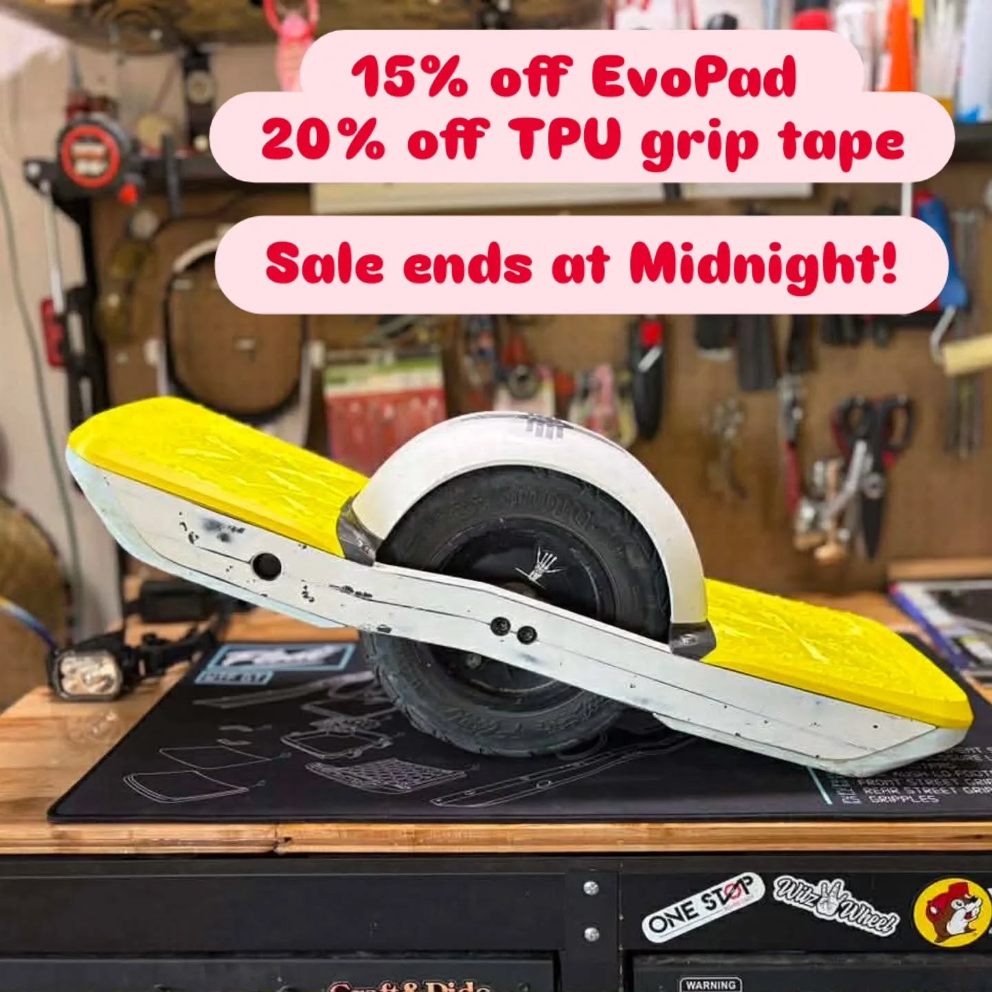 Don't miss out! Our sale is extended through Cyber Monday. Last chance to score amazing deals! #onewheel #onewheelnation #rideonewheel #onewheelgt #OnewheelXR #onewheelpint #vescommunity #stickyrider