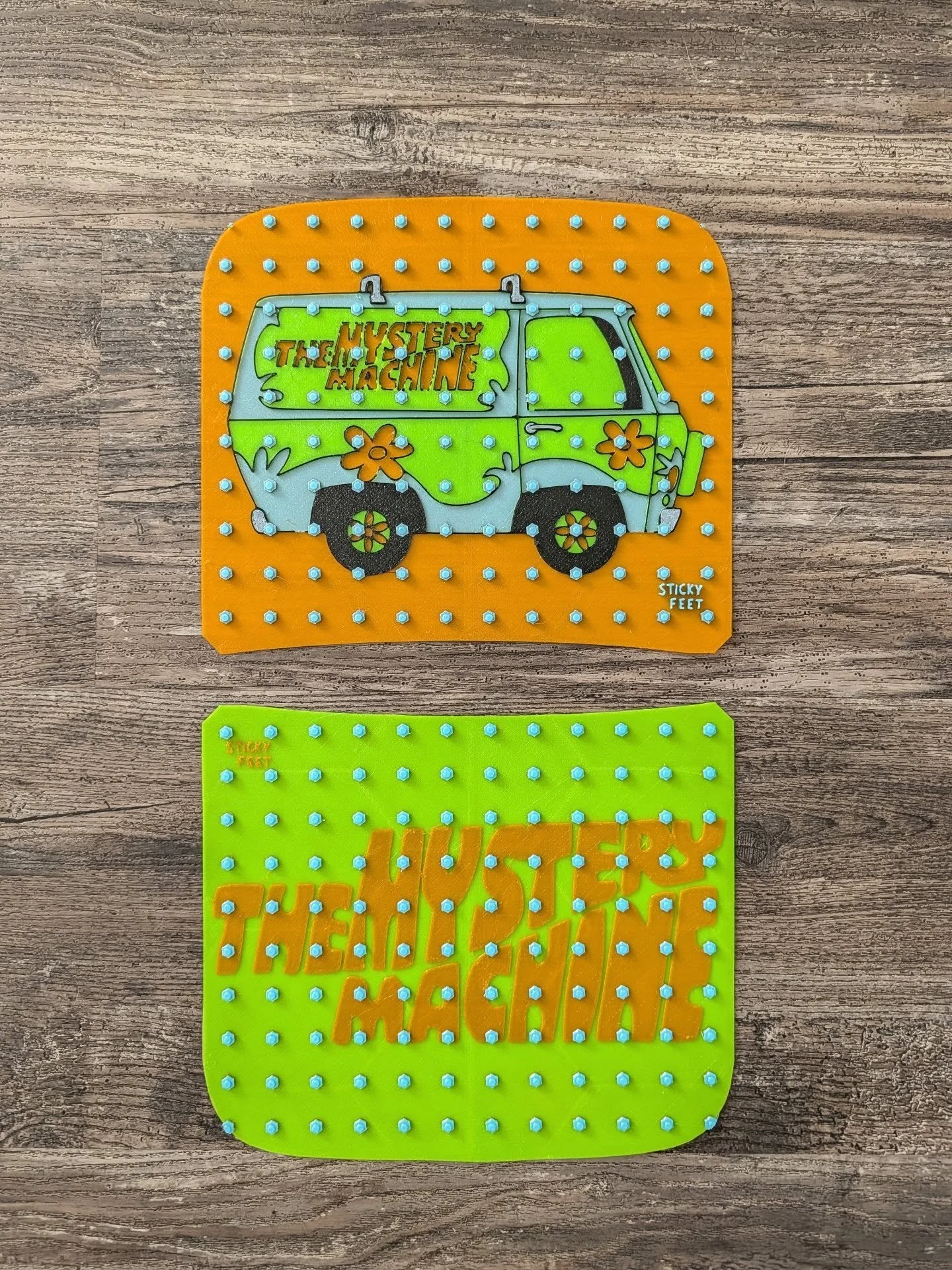 I love everything about this custom grip tape request from a customer.  The nostalgia is dialed up to an 11!  For #onewheelgt LB Flared pads. 🔥

www.sticky-feet.com

#onewheel #rideonewheel #onewheelnation #stickyrider