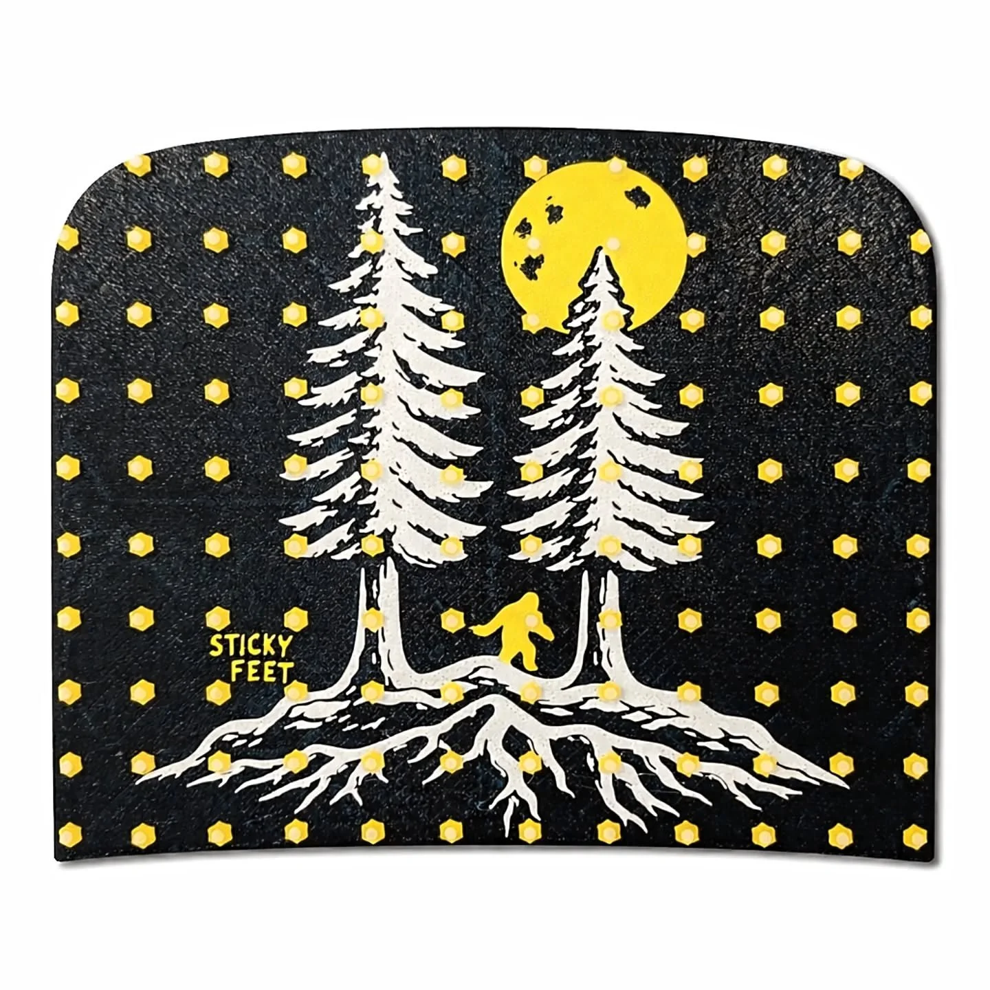 Fun new  Sticky Feet Grafx studded TPU grip tap for #onewheel

Out in the Pacific Northwest, where the trees grow tall, the air smells like adventure, and something&rsquo;s always watching from just beyond the trail&hellip; we figured we&rsquo;d make