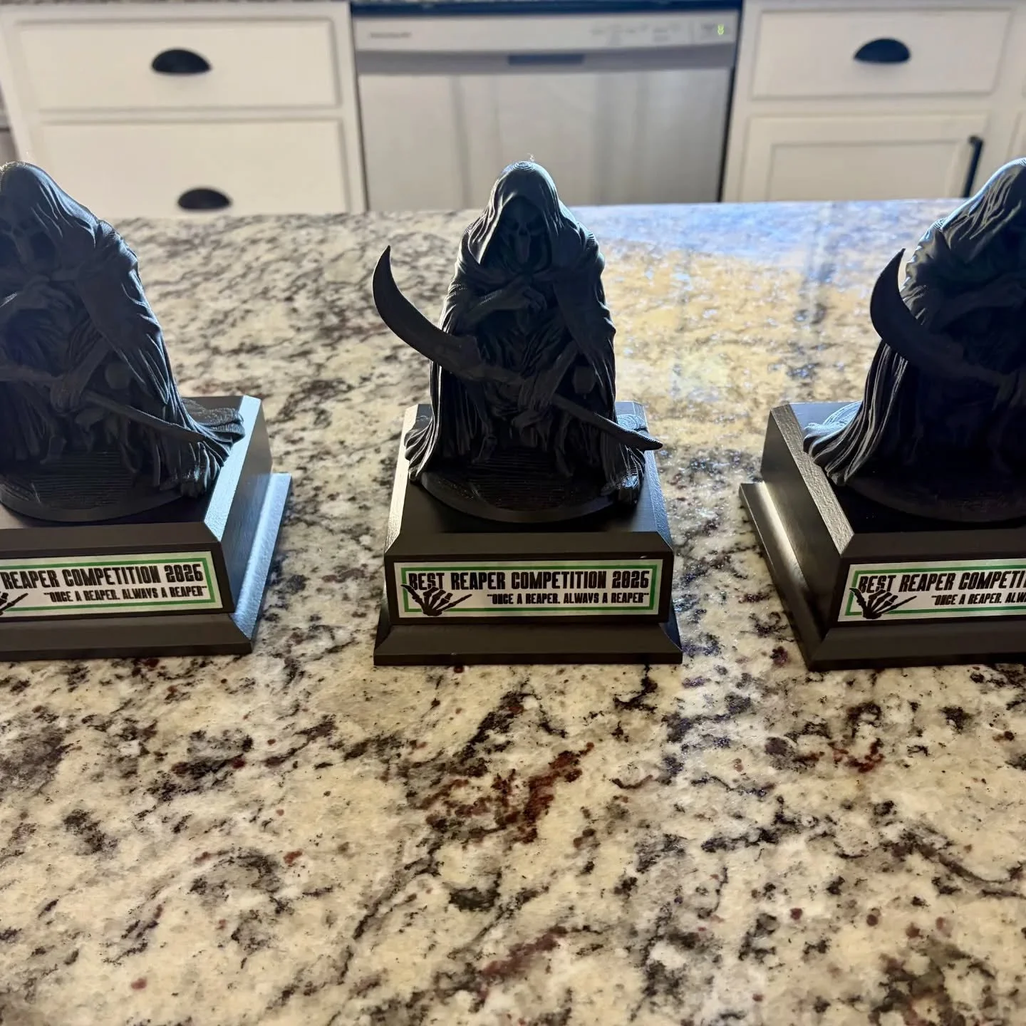 It was an absolute honor to create these custom Grim Reaper trophies for the 860th Military Police Company.

&ldquo;REAPERS RIDE!&rdquo;

At Sticky Feet, we&rsquo;re known for high performance grip tape, but sometimes it&rsquo;s about more than grip.