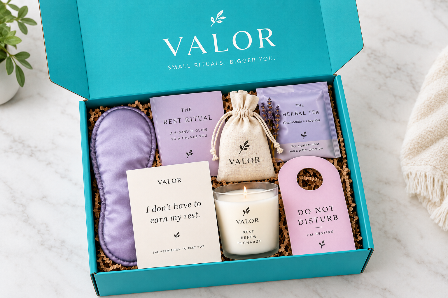 Valor Wellness Monthly Subscription Box