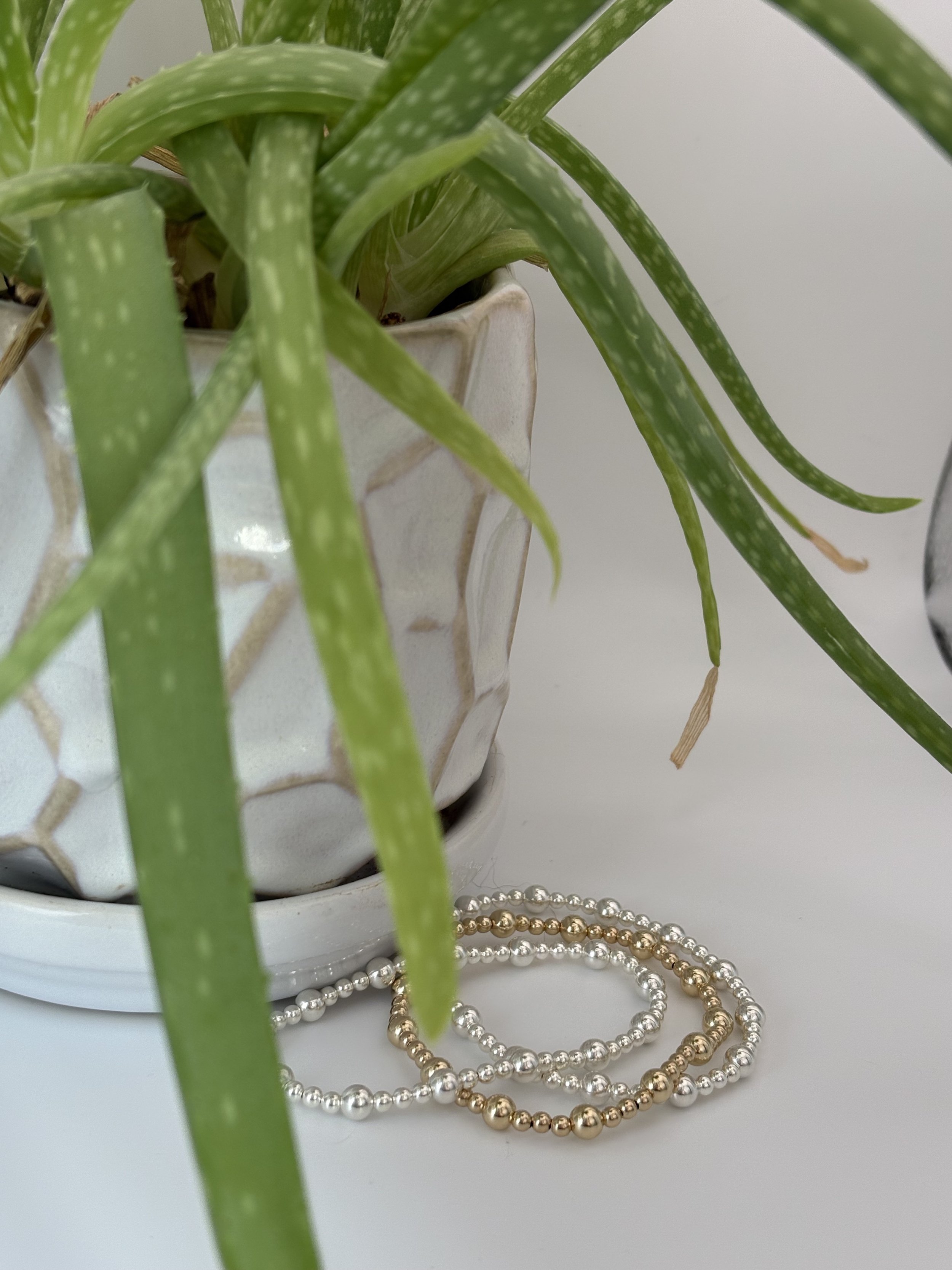 3-and-1 Beaded Stretchy Bracelets with Plant.jpg