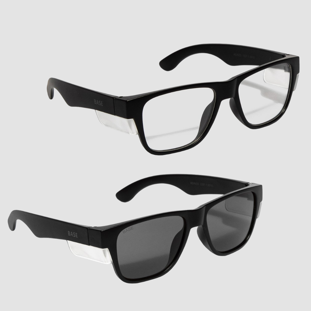 Smoke & Clear Lens Bundle - Matte Frame
