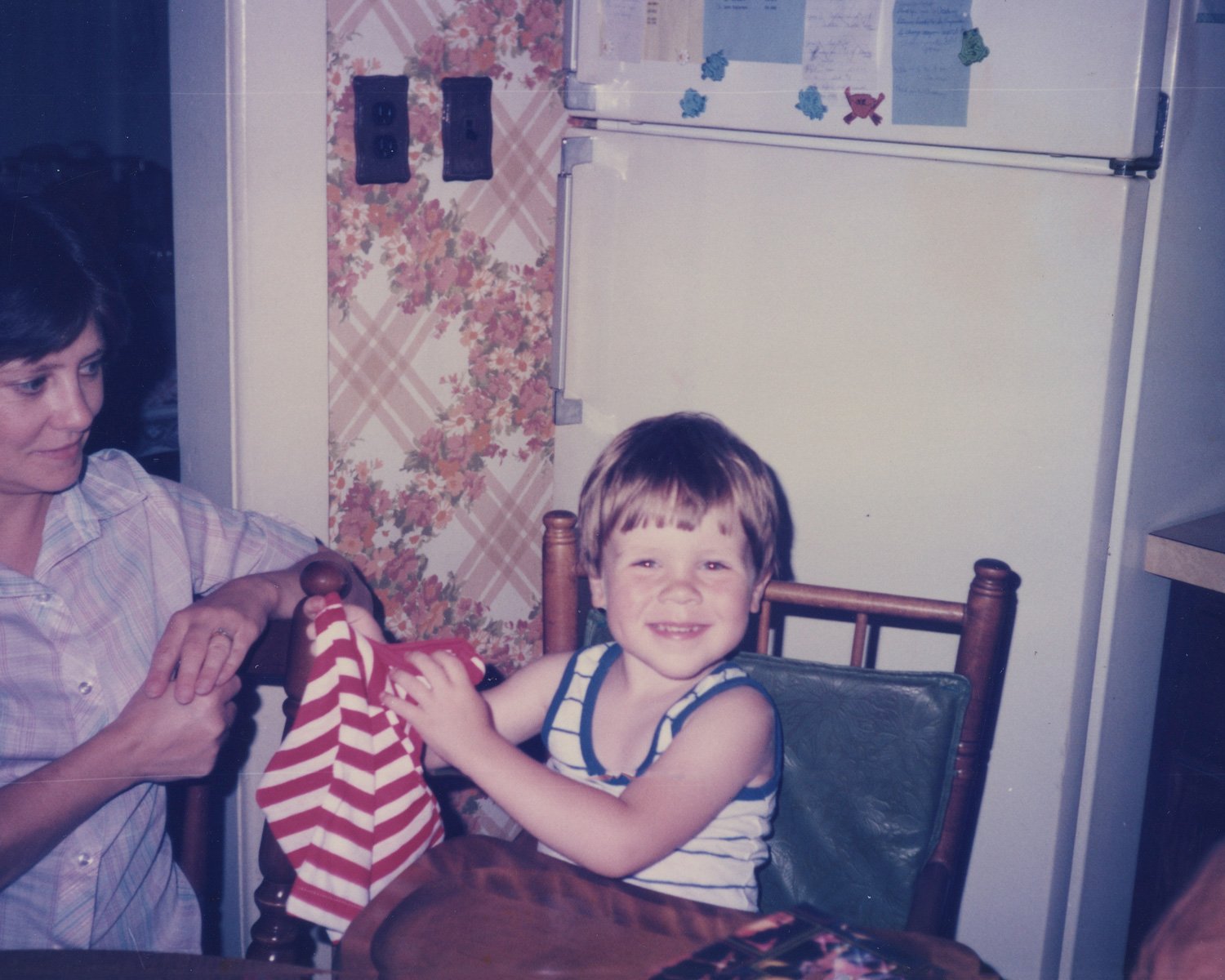 Mom & Tim, 1988