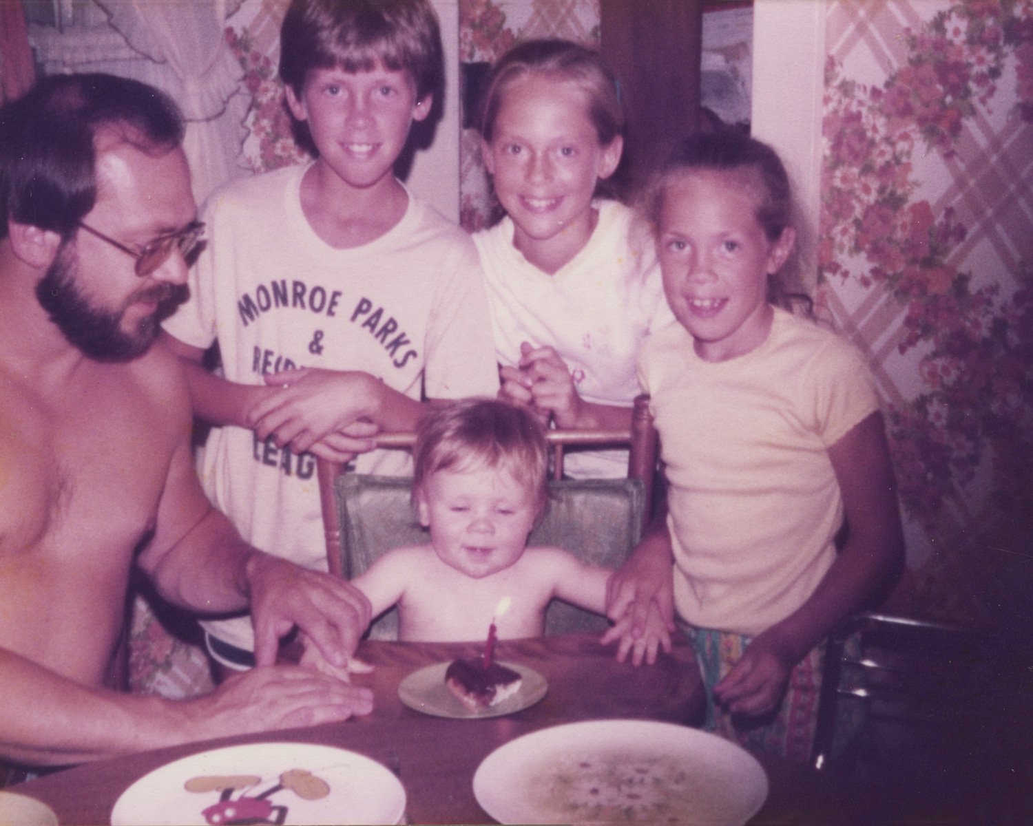 Tim's 1st Birthday, 1982