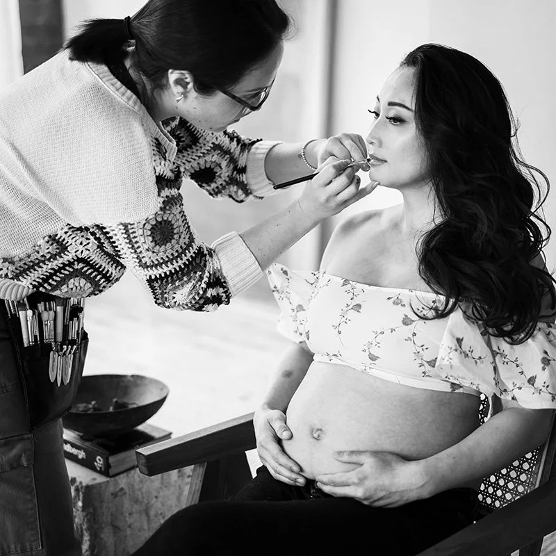 Makeup artist focused on enhancing natural beauty through a calm, intentional client experience in the GTA