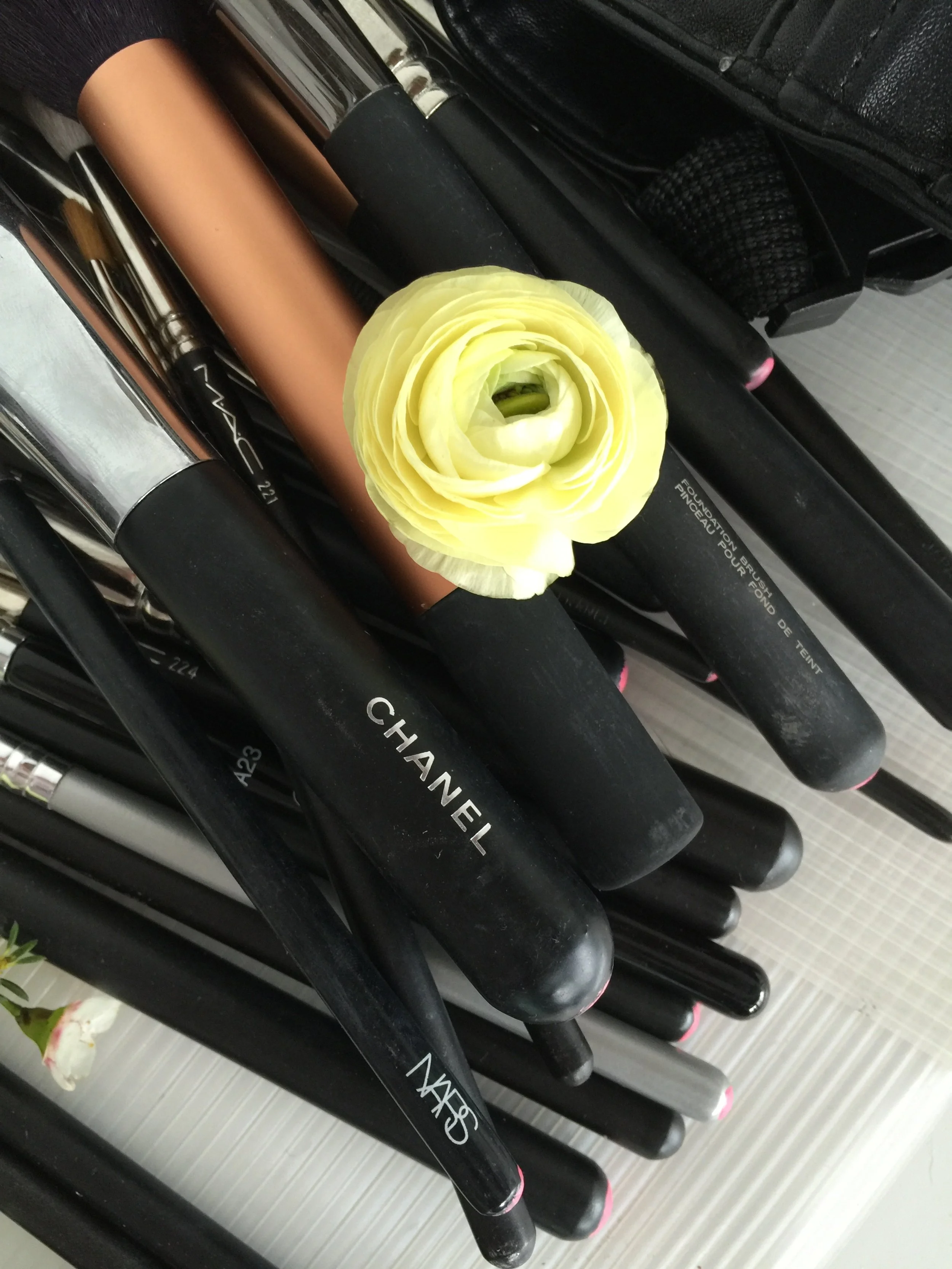 Soft glam event makeup testimonial highlighting natural beauty and glowing skin