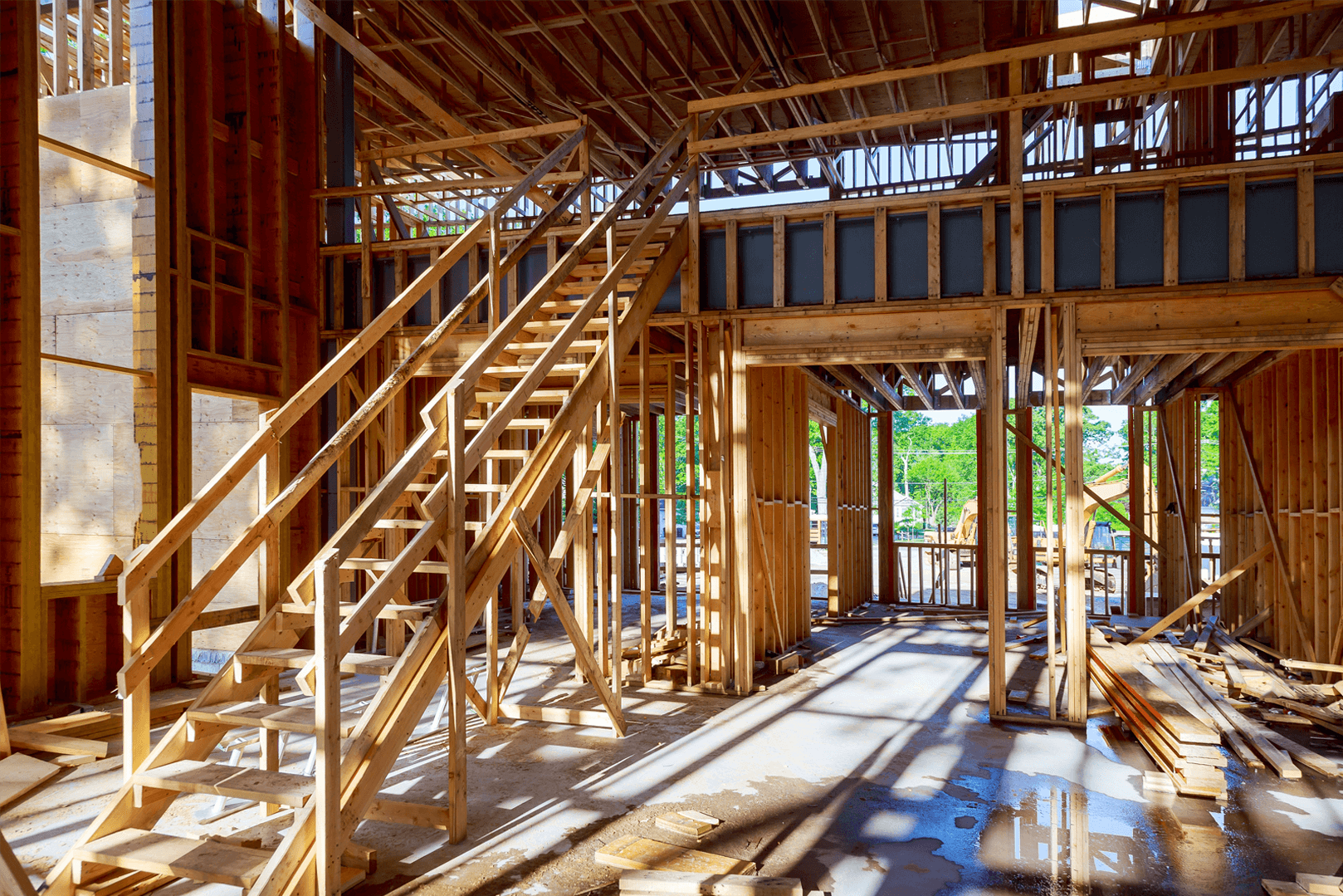 Home under construction