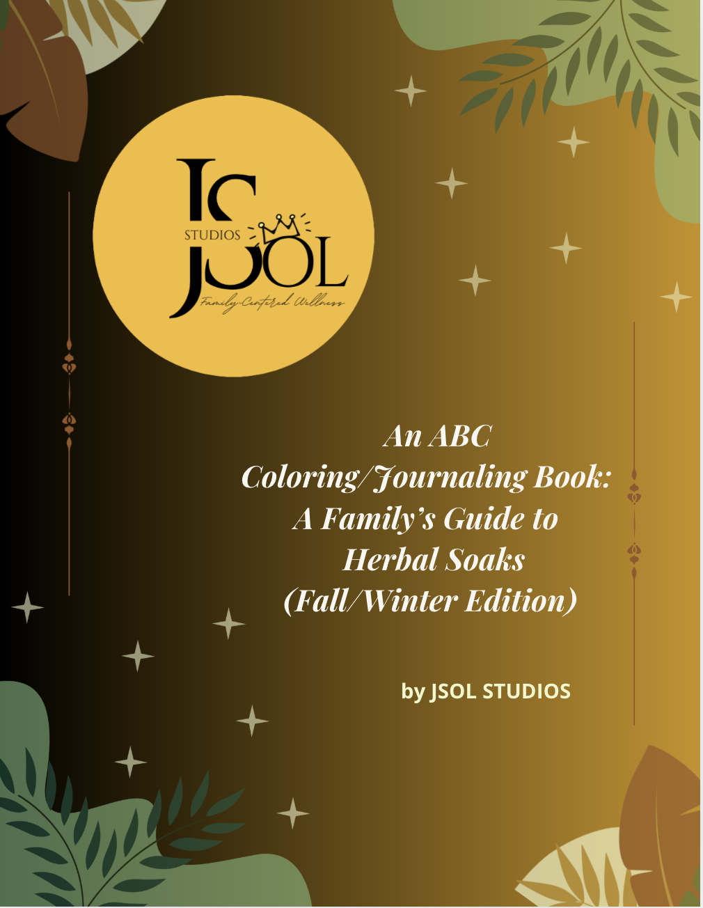 Winter Fall Coloring Book