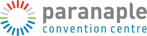 Logo for Paranaple Convention Centre featuring a circular design and text.