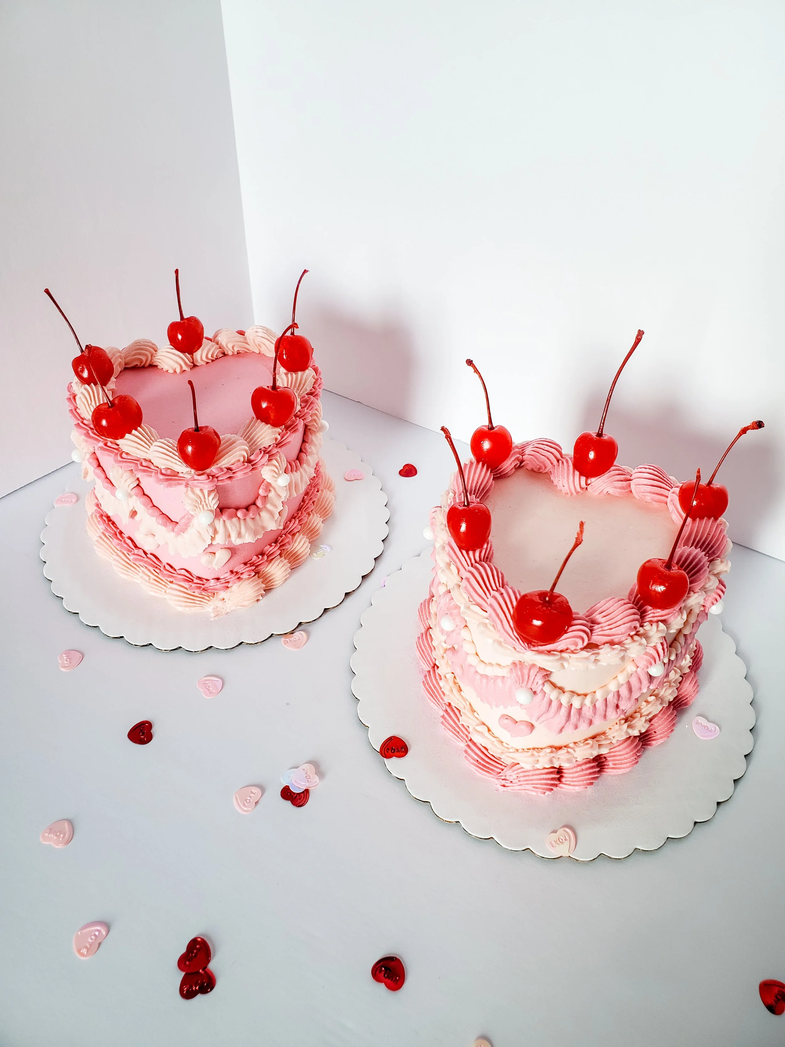 Valentine's Heart Cake