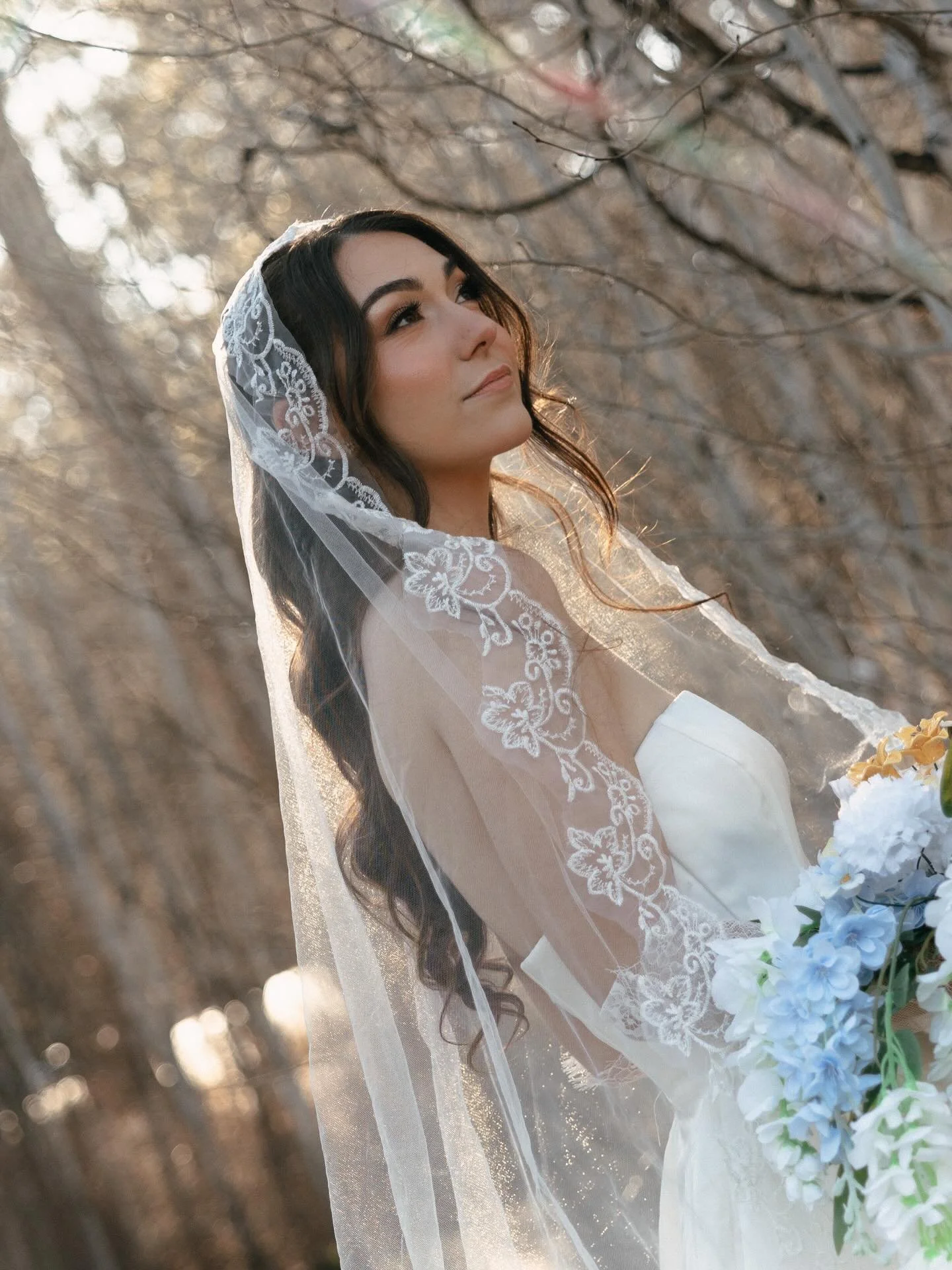 Something blue, but make it intentional 🩵

Soft florals, vintage-inspired stained glass panels catching the light, and curated shoes for that perfect pop of blue. Finished with stunning hair and makeup to bring everything together- every detail, int