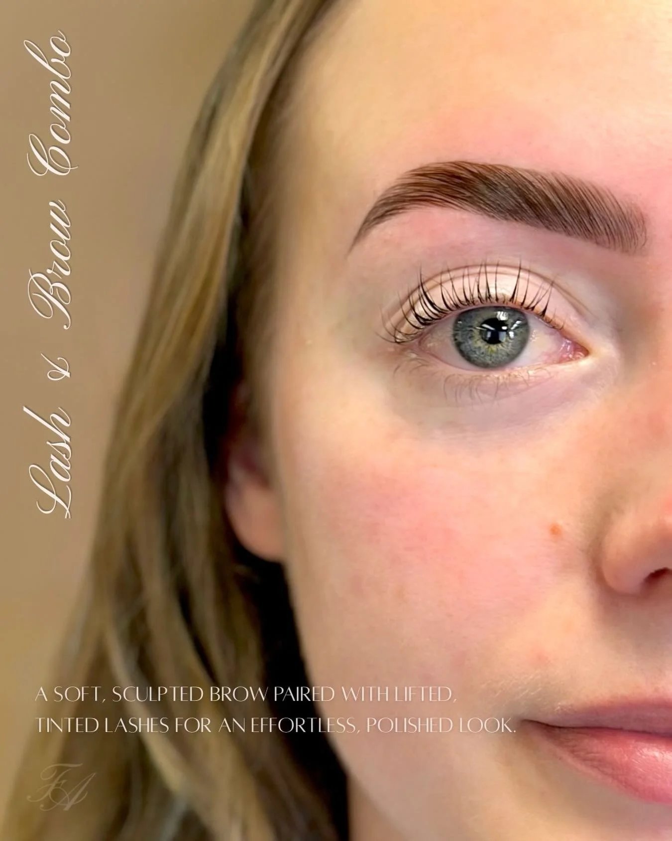 MY FAV!! 🤩
Lash &amp; brow combo = soft, sculpted, effortless 🤍
Brow lamination, shaping, and tint paired with a lash lift and tint for a naturally polished finish.

#lashandbrowcombo #browlamination #lashliftandtint #softglam #effortlessbeauty