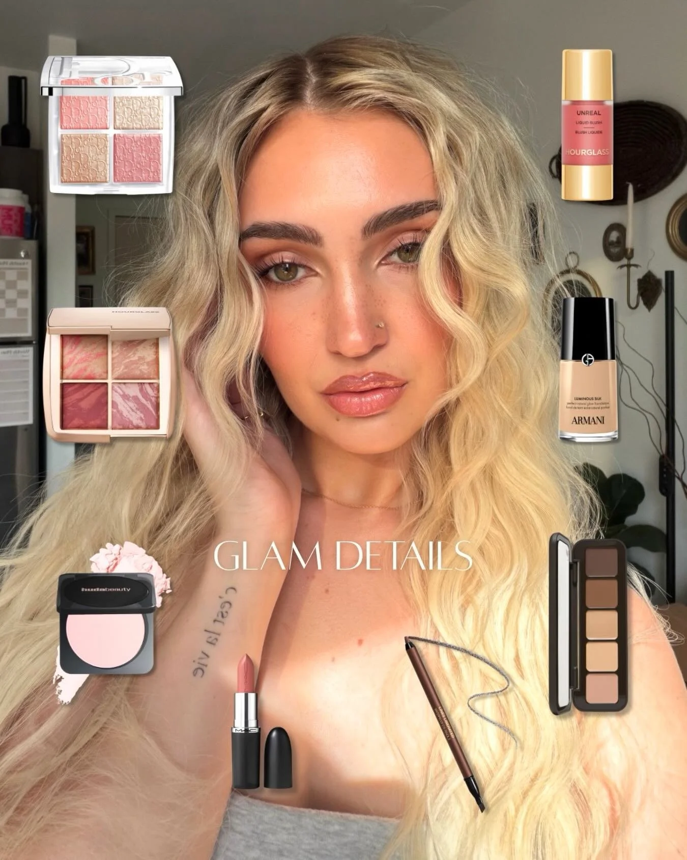 Somewhere between Natural &amp; Soft Glam ☁️✨

Lately I&rsquo;ve been loving makeup that still feels fresh and effortless while adding just enough warmth, glow, and definition for summer. These have been some of my favorite products recently and the 