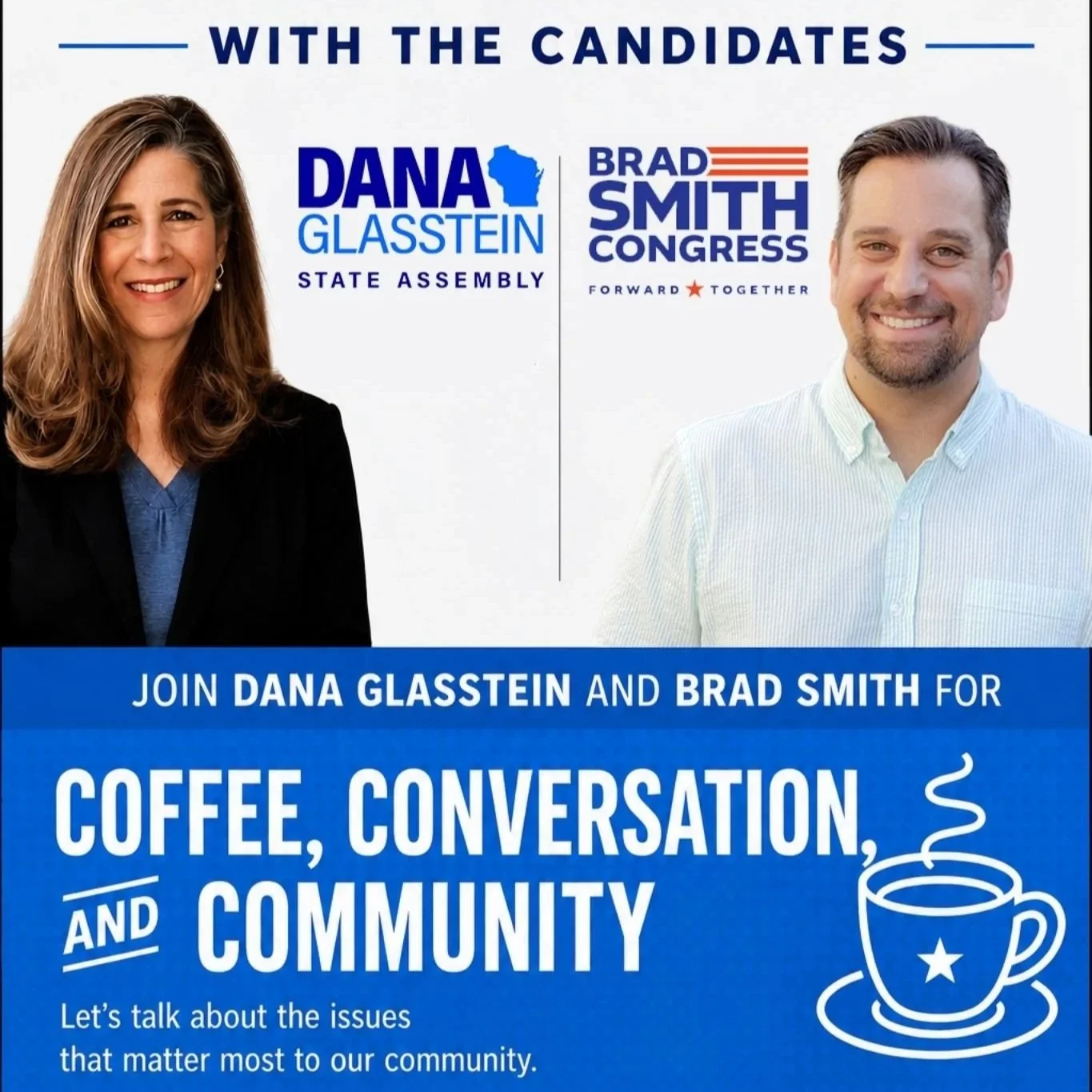 Port Washington Coffee with Dana and Brad Smith
