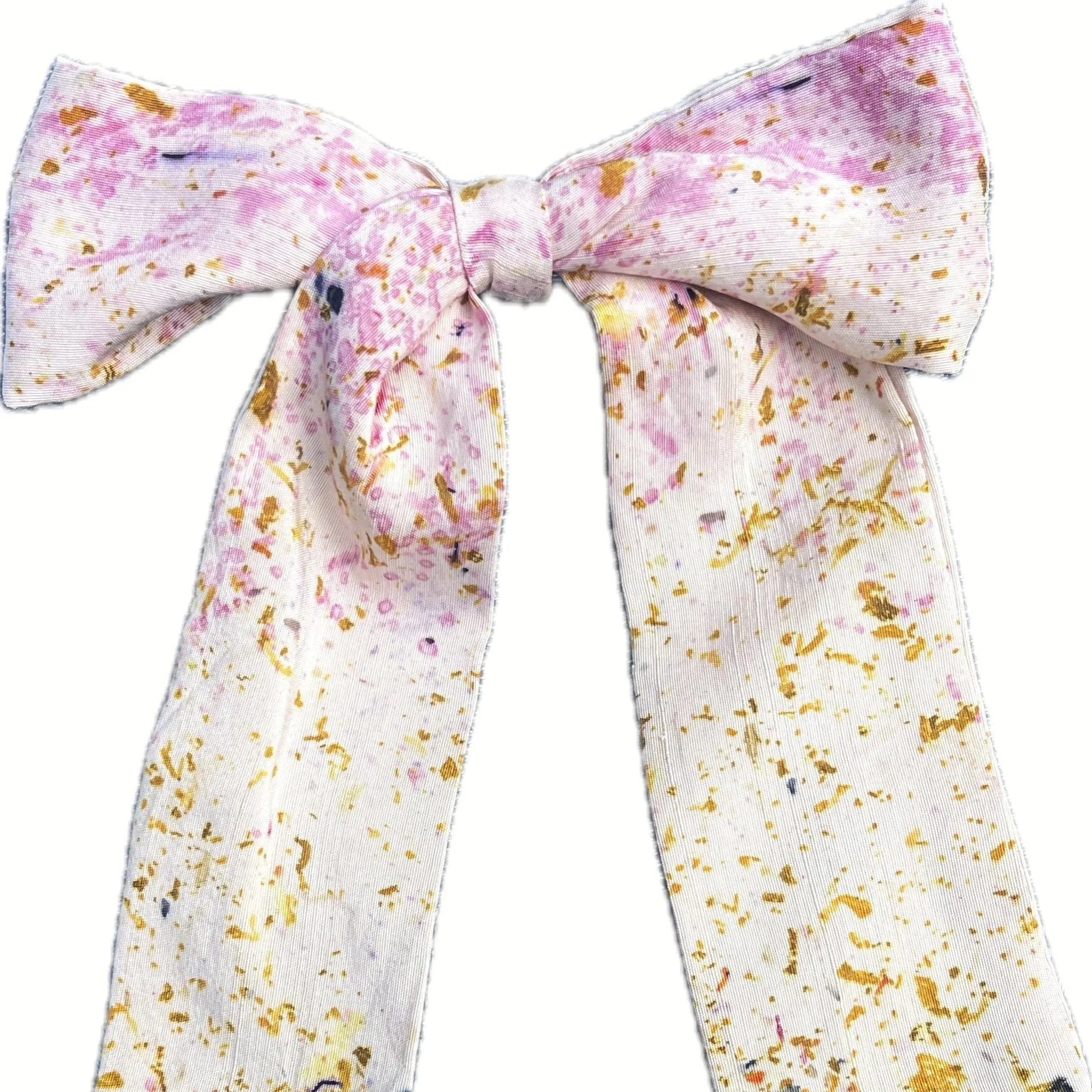Sierra Song - Naturally Dyed Silk Bow