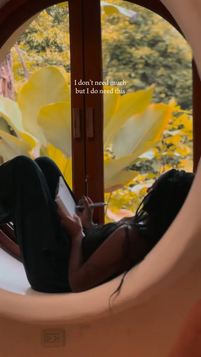 I don’t need much, but I do need this.
The quiet. The journal. The reminder that peace is something we practice, not find.
🌿 Our Neurodivergent By Nature Retreat group already feels divinely aligned, every name on that list gives me chills.