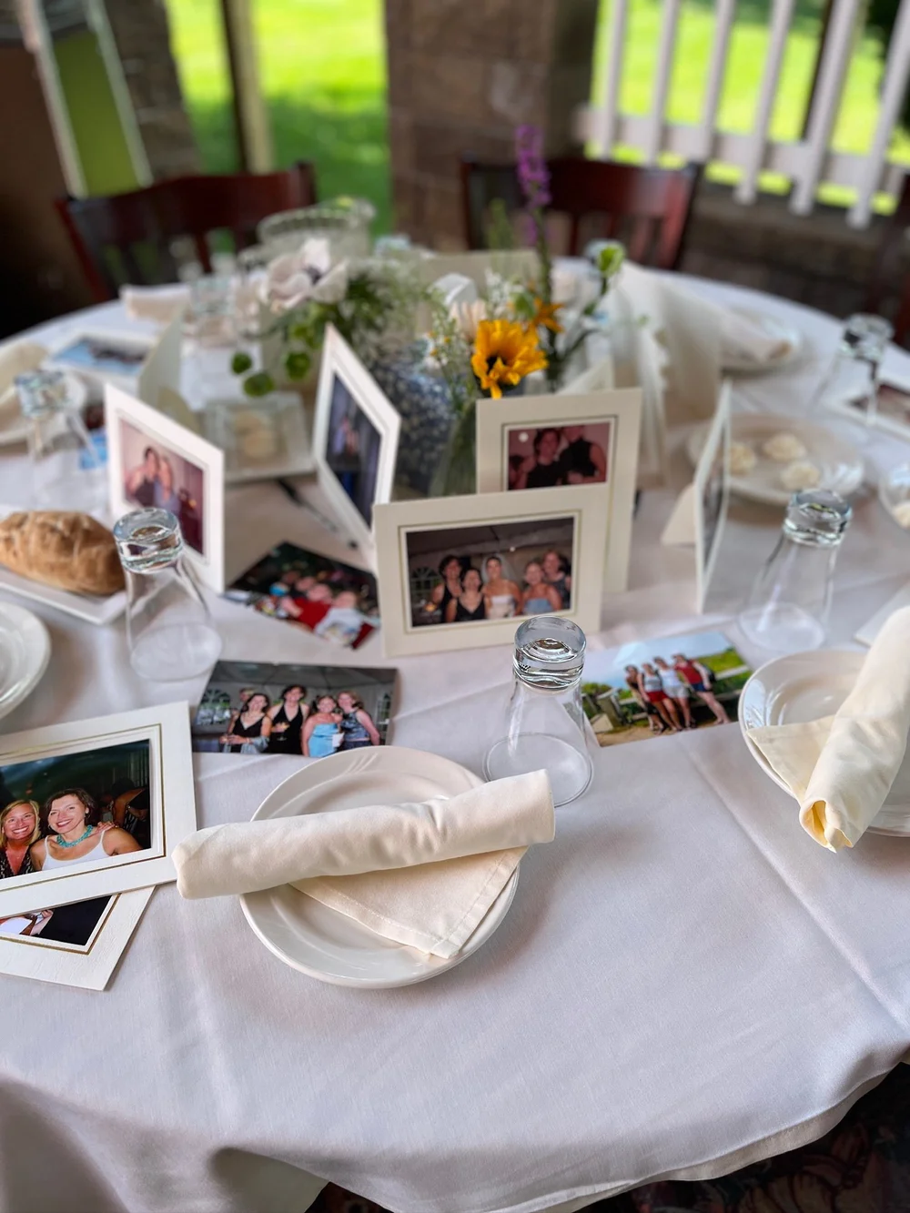 Stage-trained precision at a celebration of life event