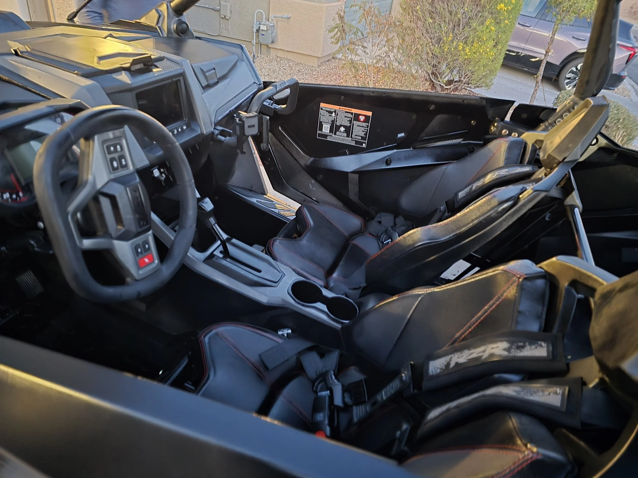 Canam Interior Cleaned & Detailed