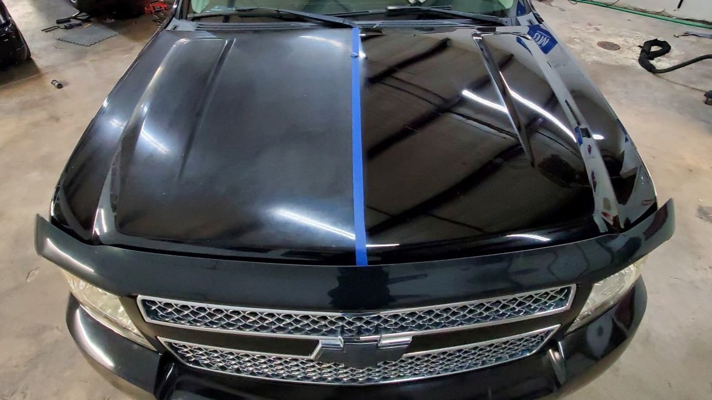 Black SUV Paint Correction