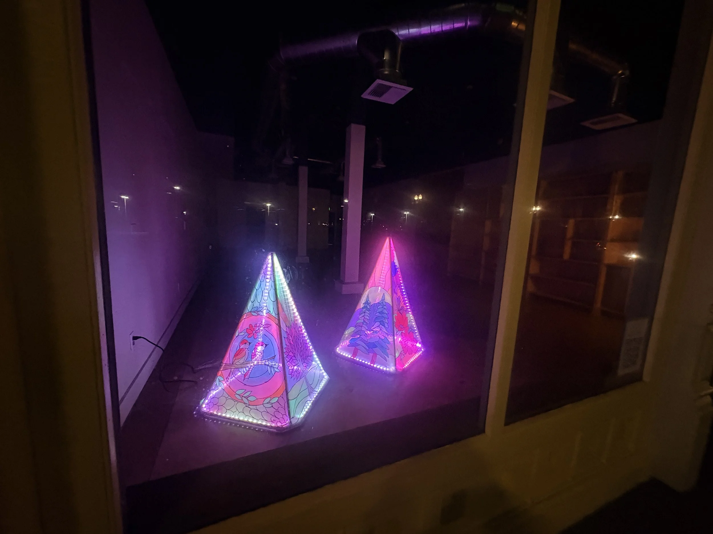 Anika Goyal, Afro SPK and Hadiya Finley at UWT Storefront 2