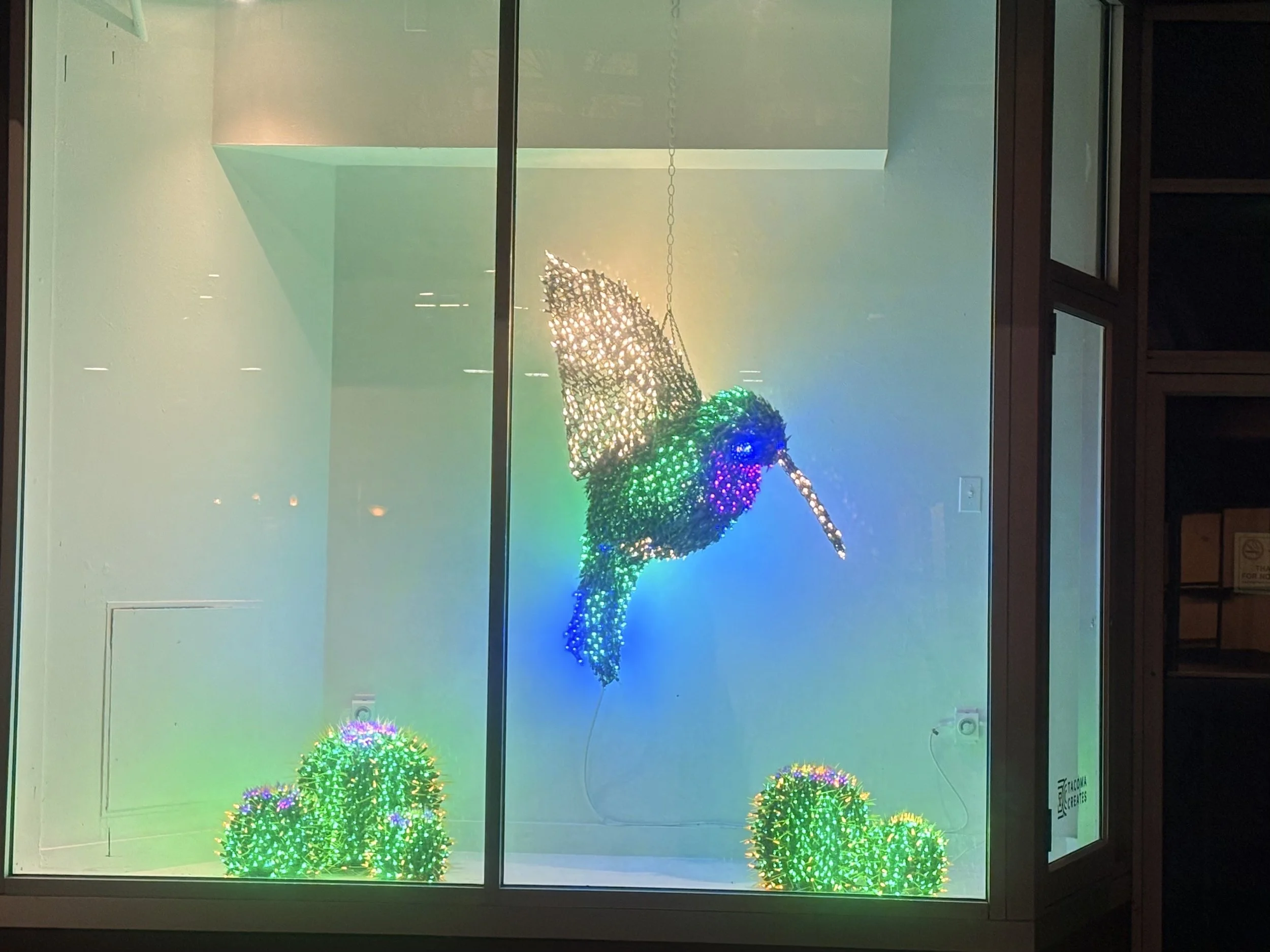 Eileen Fitz-Faulkner at Spaceworks Woolworth Window 5