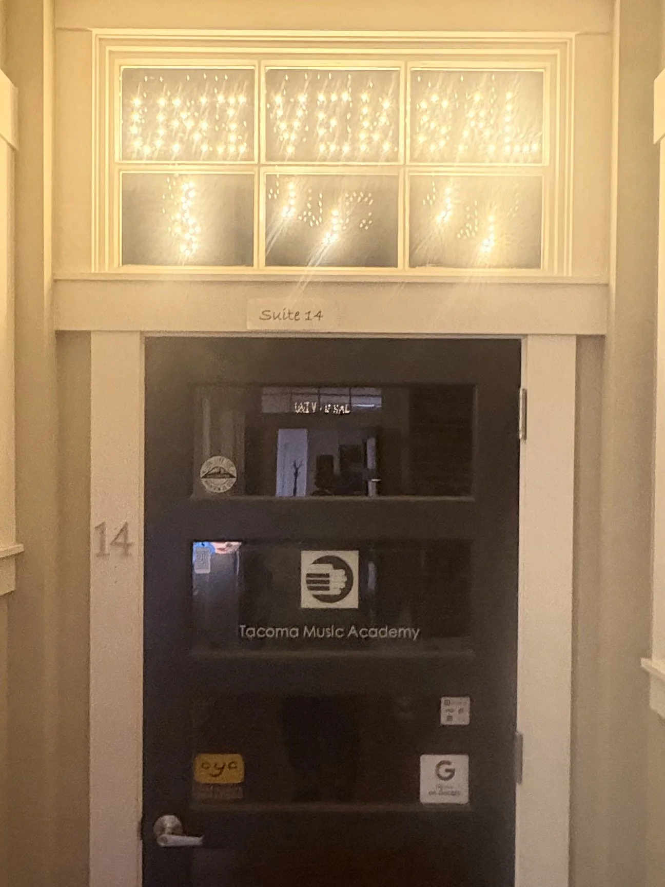 Brittny B. Baab at Tacoma Music Academy (Tacoma Armory Bus. Corridore)