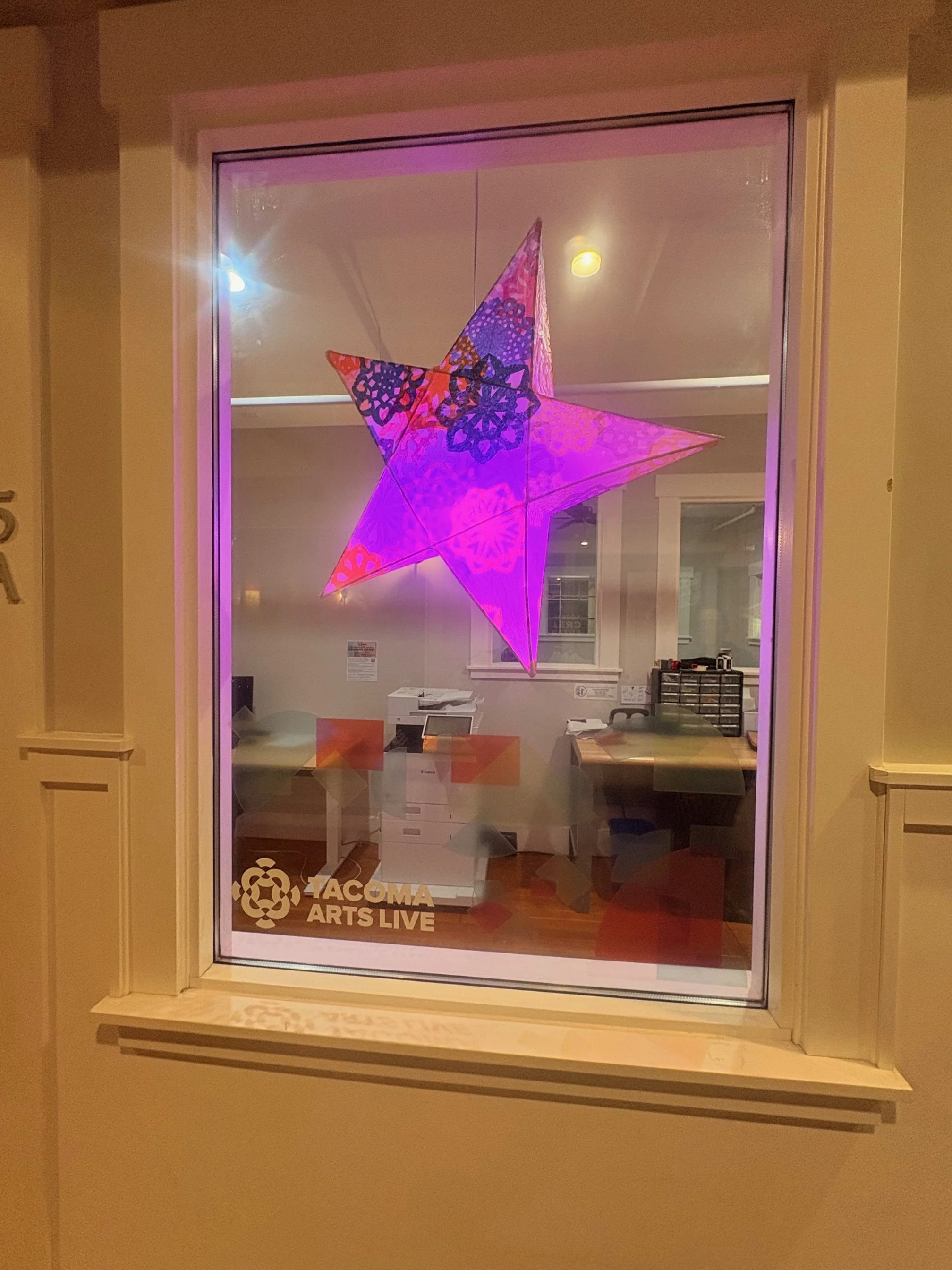 Bell Street Creative at Tacoma Armory Windows (11 St.)