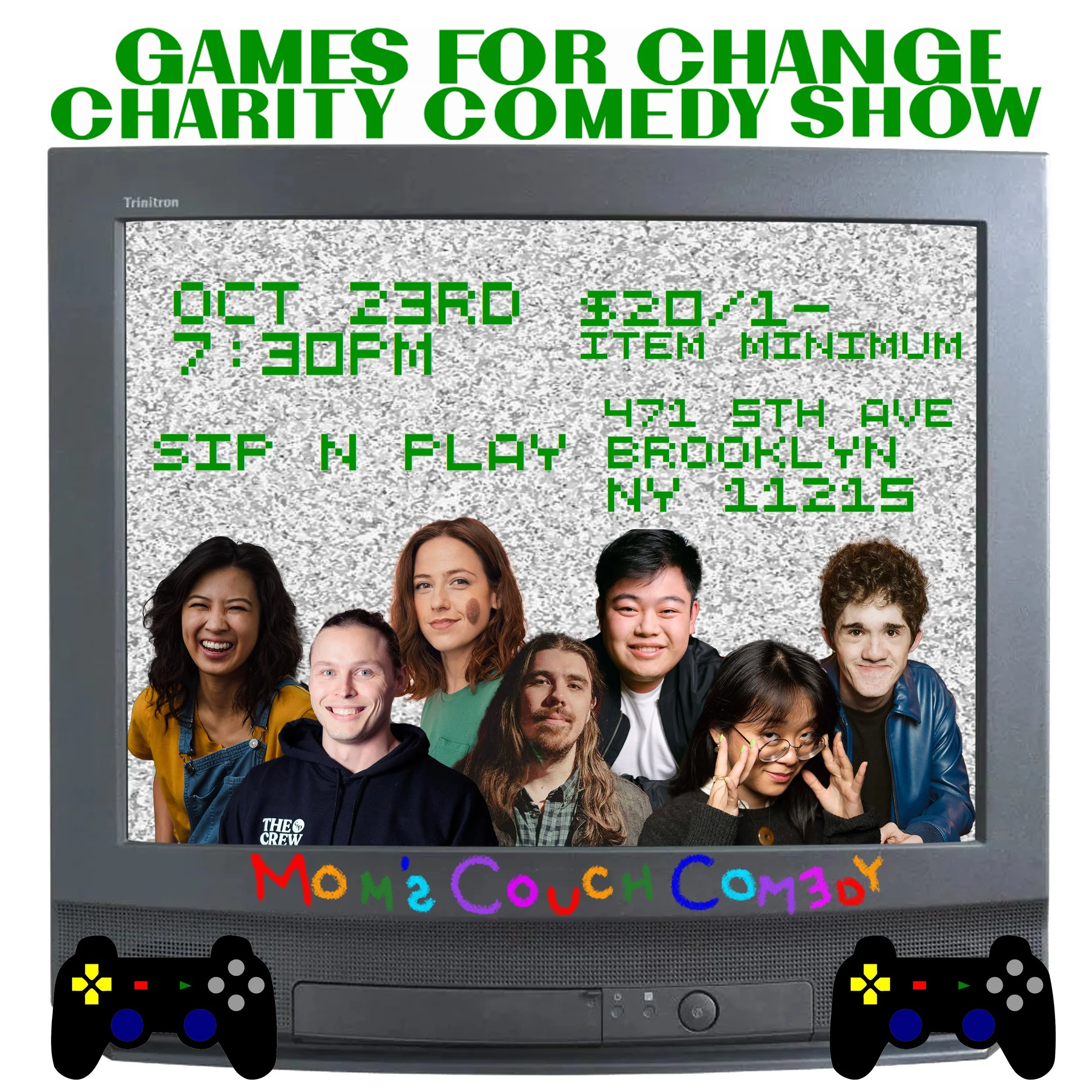 Worked with Social Hearts Club to sell 35/40 tickets, a 16% increase from the last show, raising $1400 ($700 matched) for Games For Change