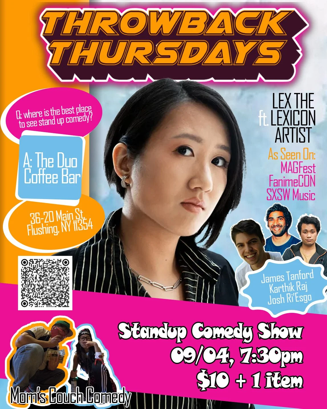 Designed new poster for Throwback show theme