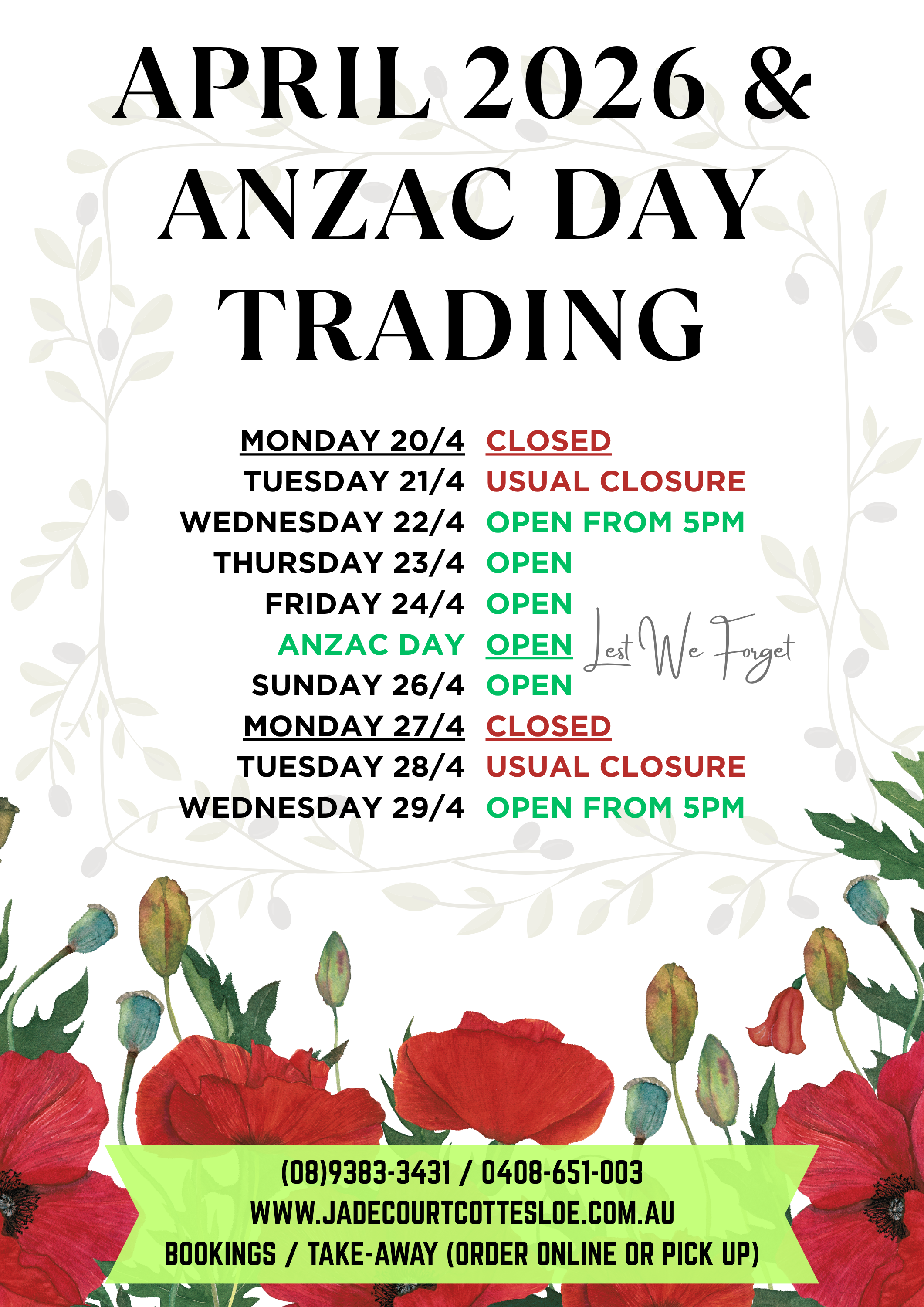 2026 ANZAC Day and April Trading.png