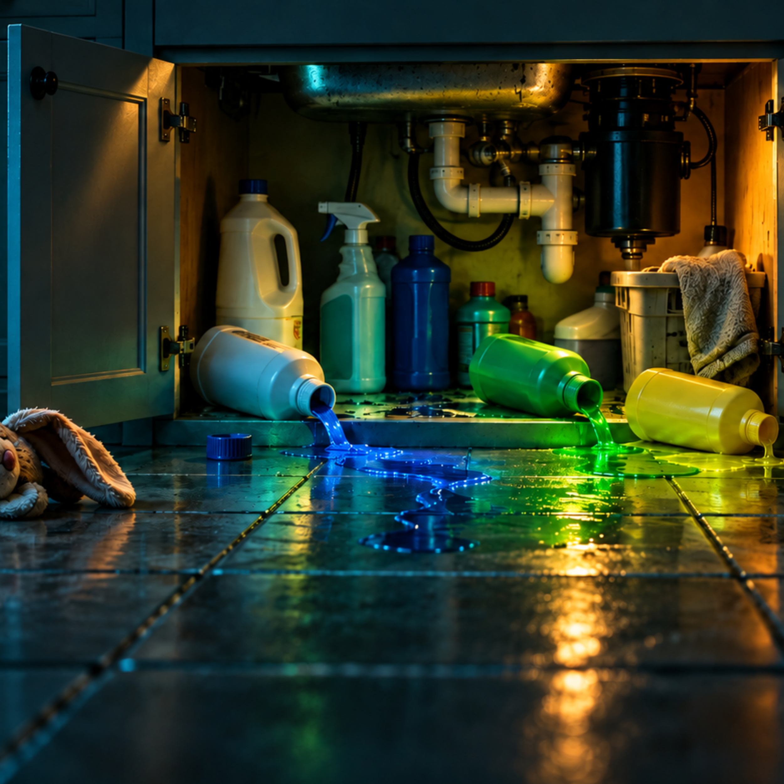 Under the Sink: A Pediatric Poisoning Emergency