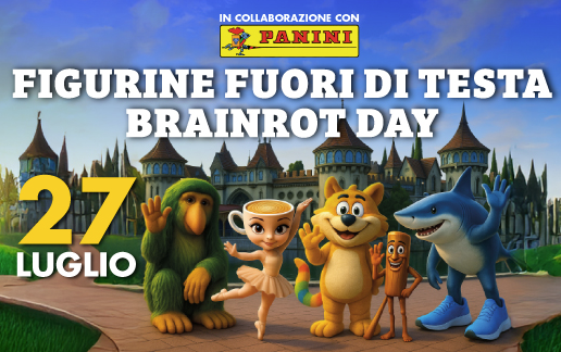 I Personaggi iconici di Brainrot Italia invadono Magicland
