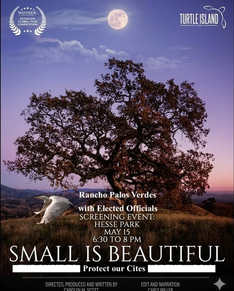 UPDATE #32 - SMALL IS BEAUTIFUL SCREENING TONIGHT!/Canyon Mega-Development has been SLOWED but is NOT DEAD