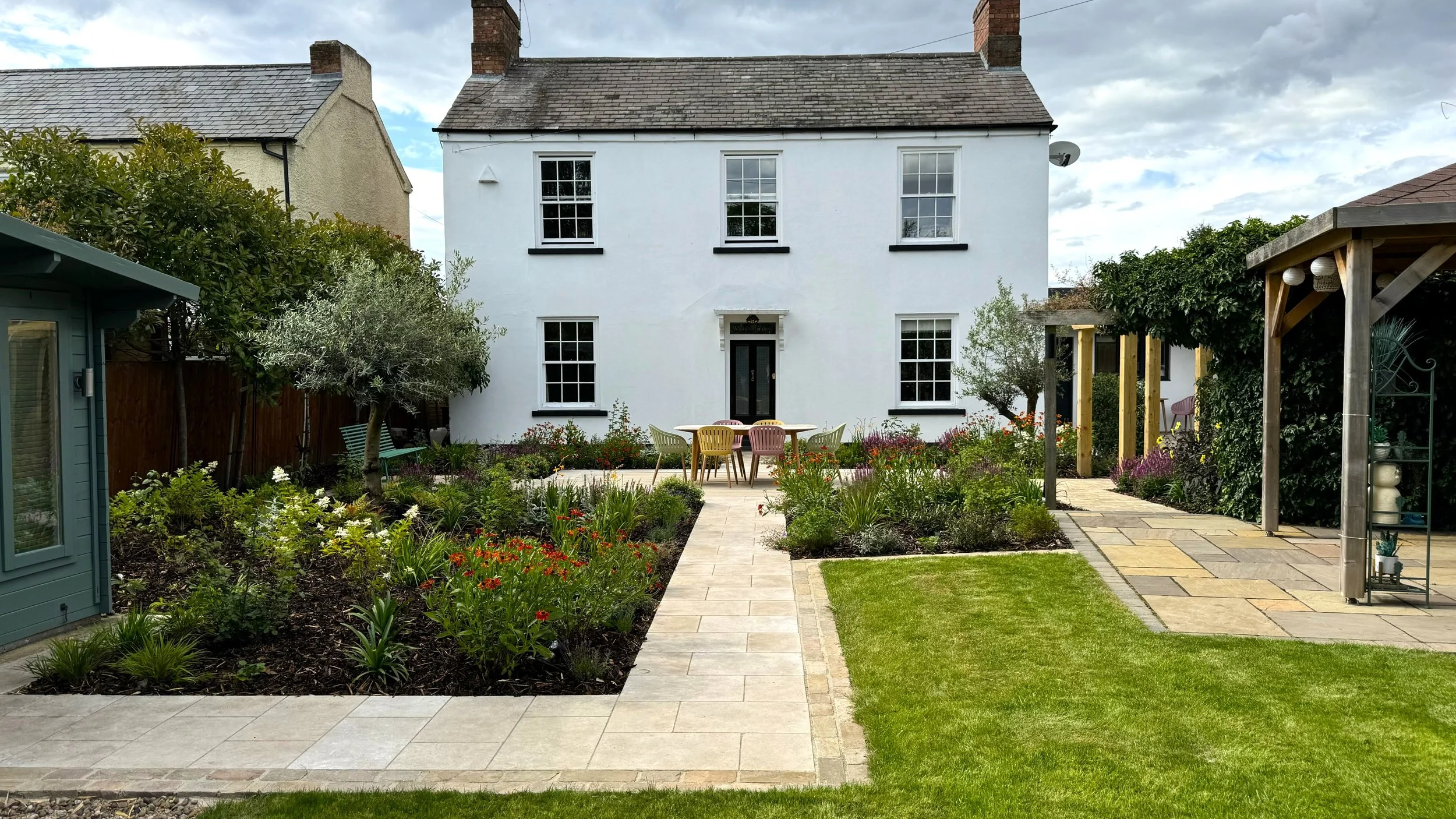 Radcliffe on Trent Mediterranean Garden