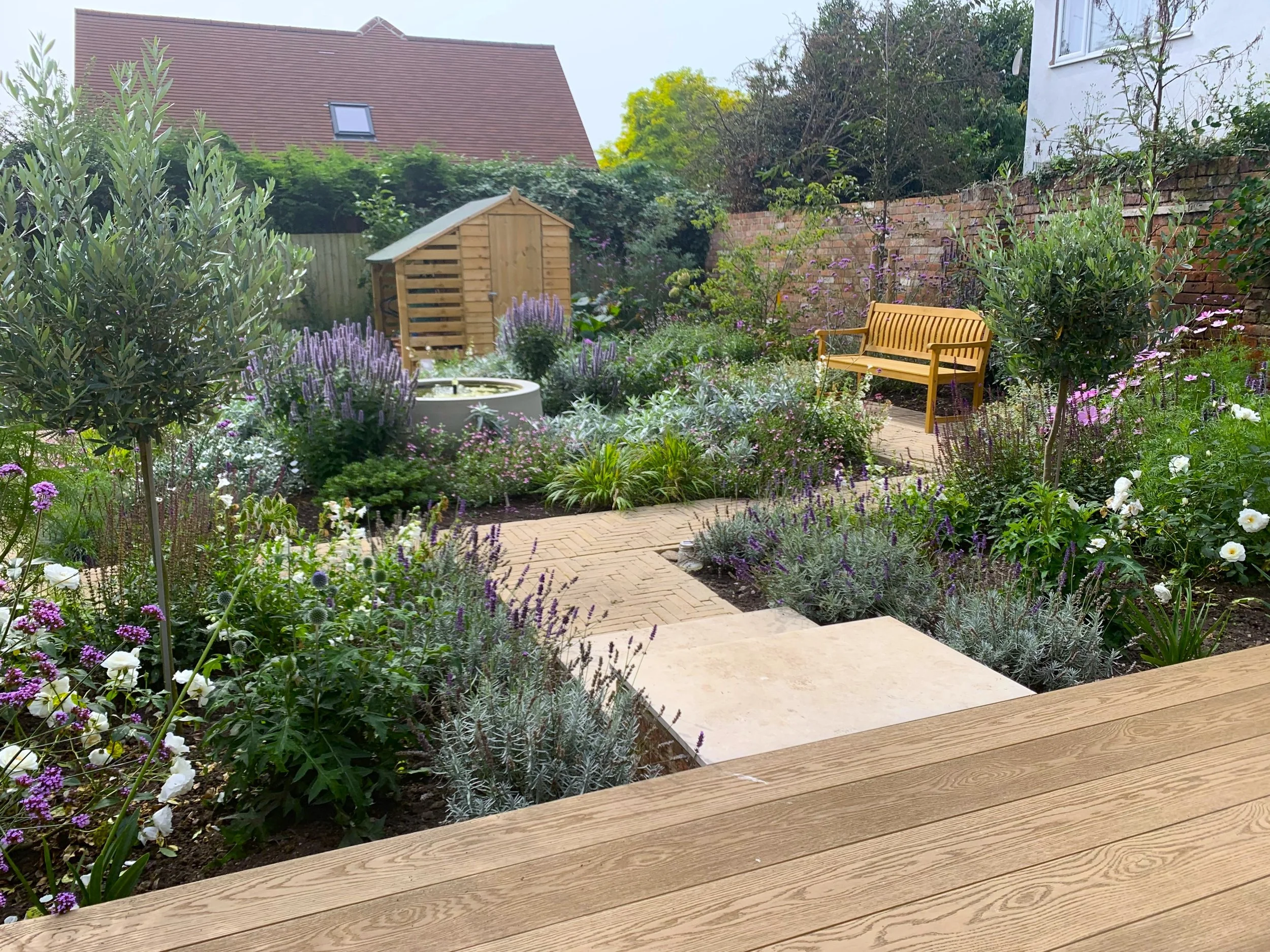 East Bridgford Water Bowl Garden