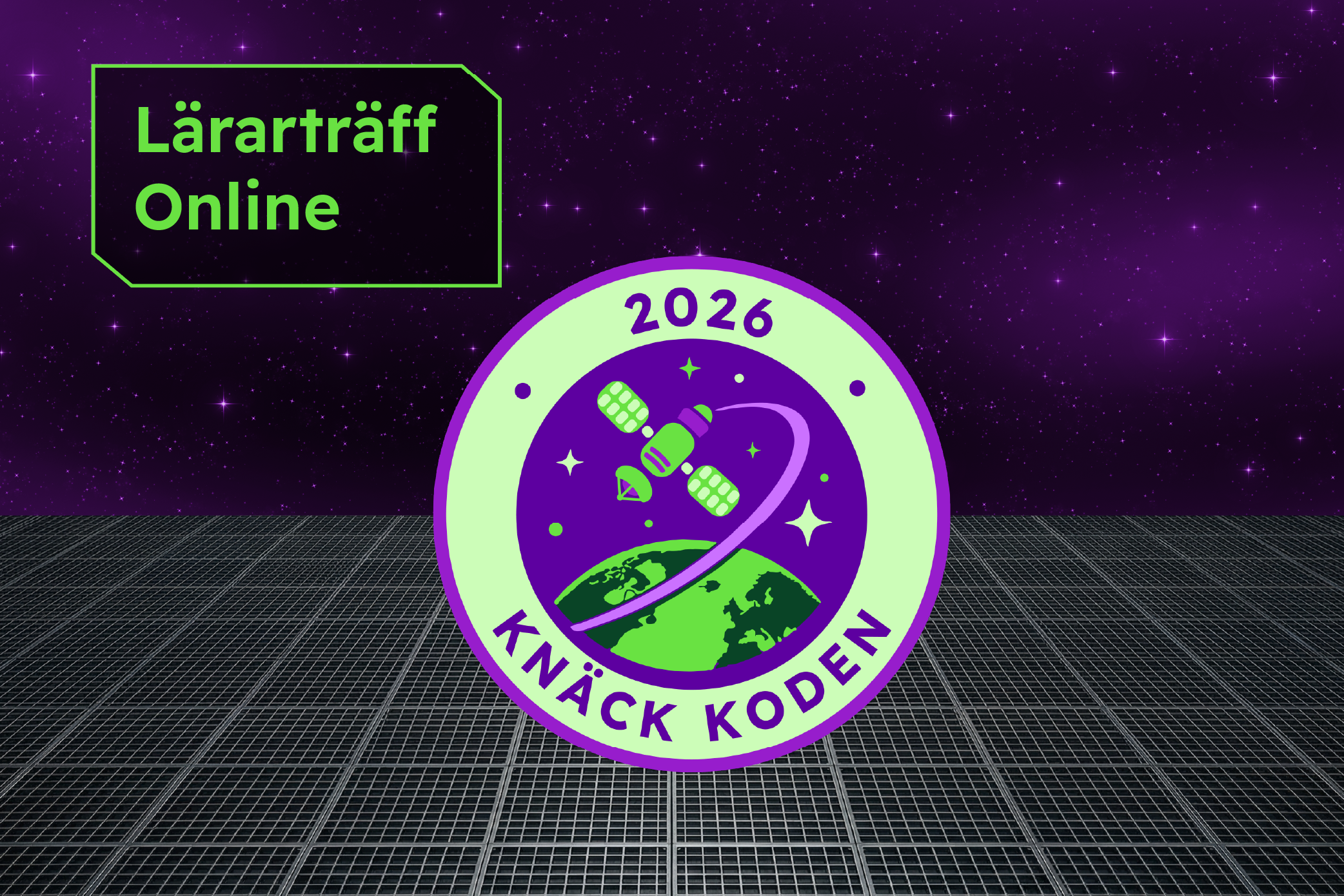 Lärarträff (online): Knäck koden