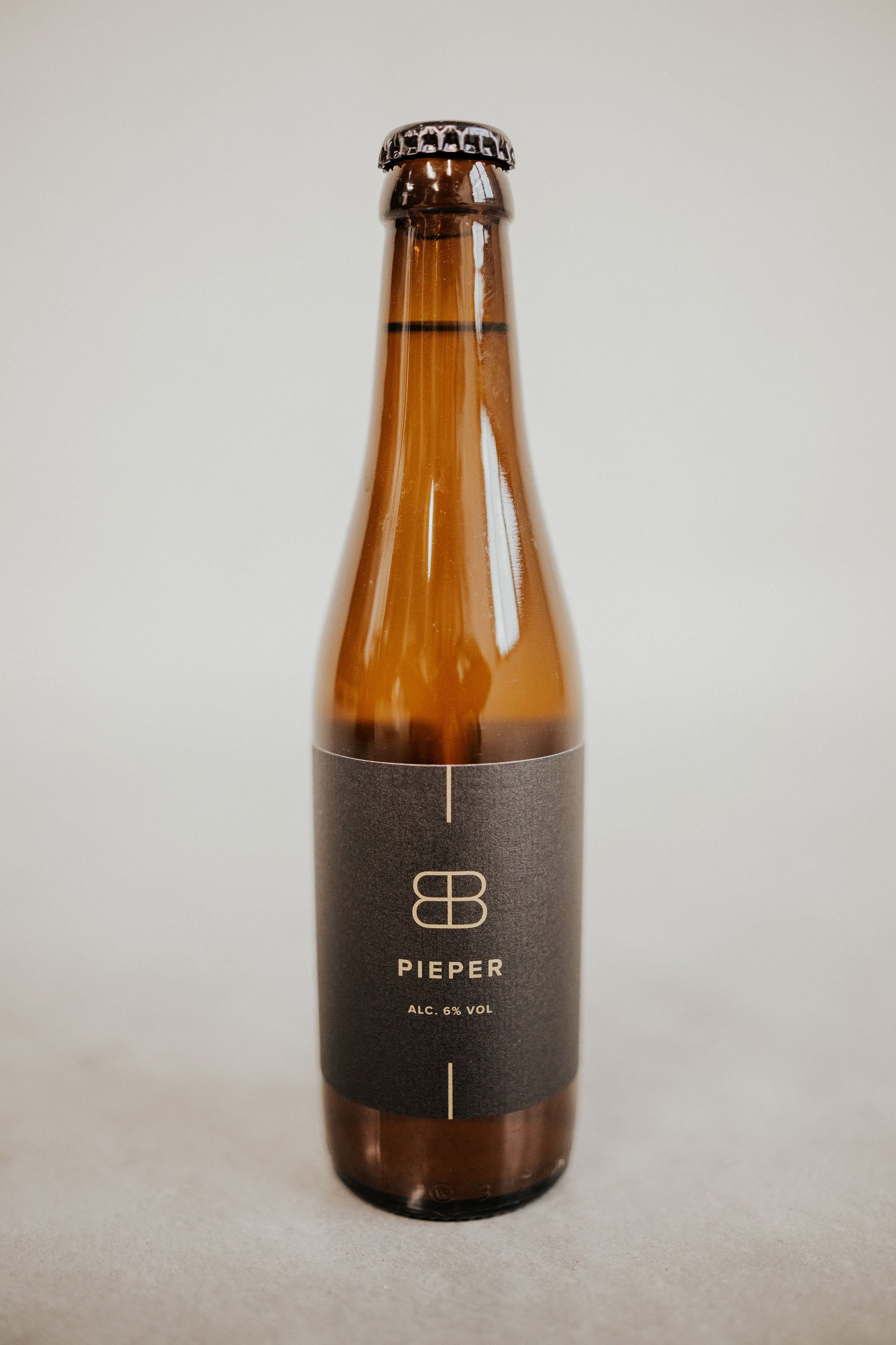 Pieper fruitig bier van bierbrouwerij D'n Emma uit Zeeland