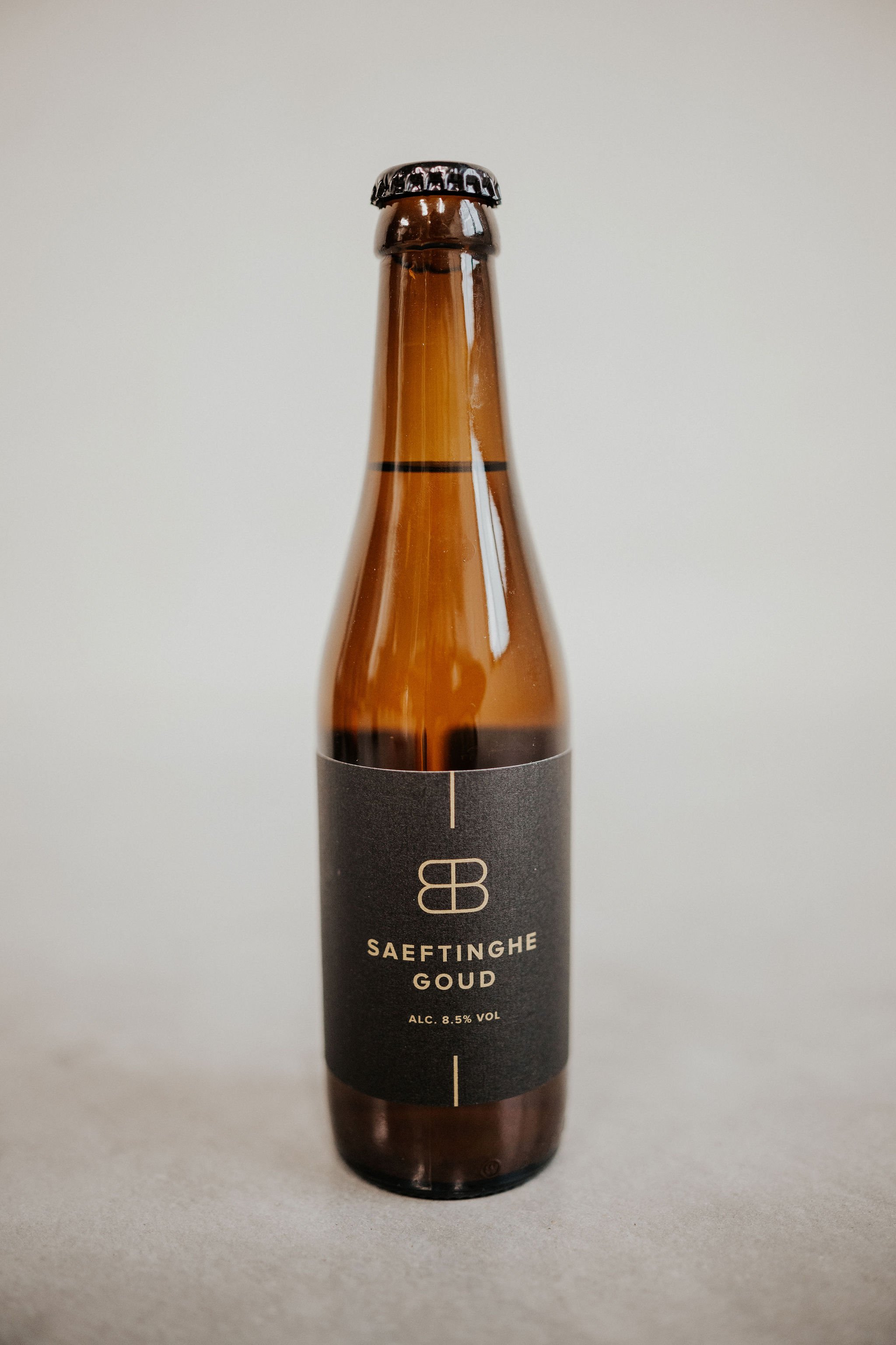 Zeeuws bier Saeftinghe Goud 8.5% blond tripel van bierbrouwerij Den Emma Zeeland