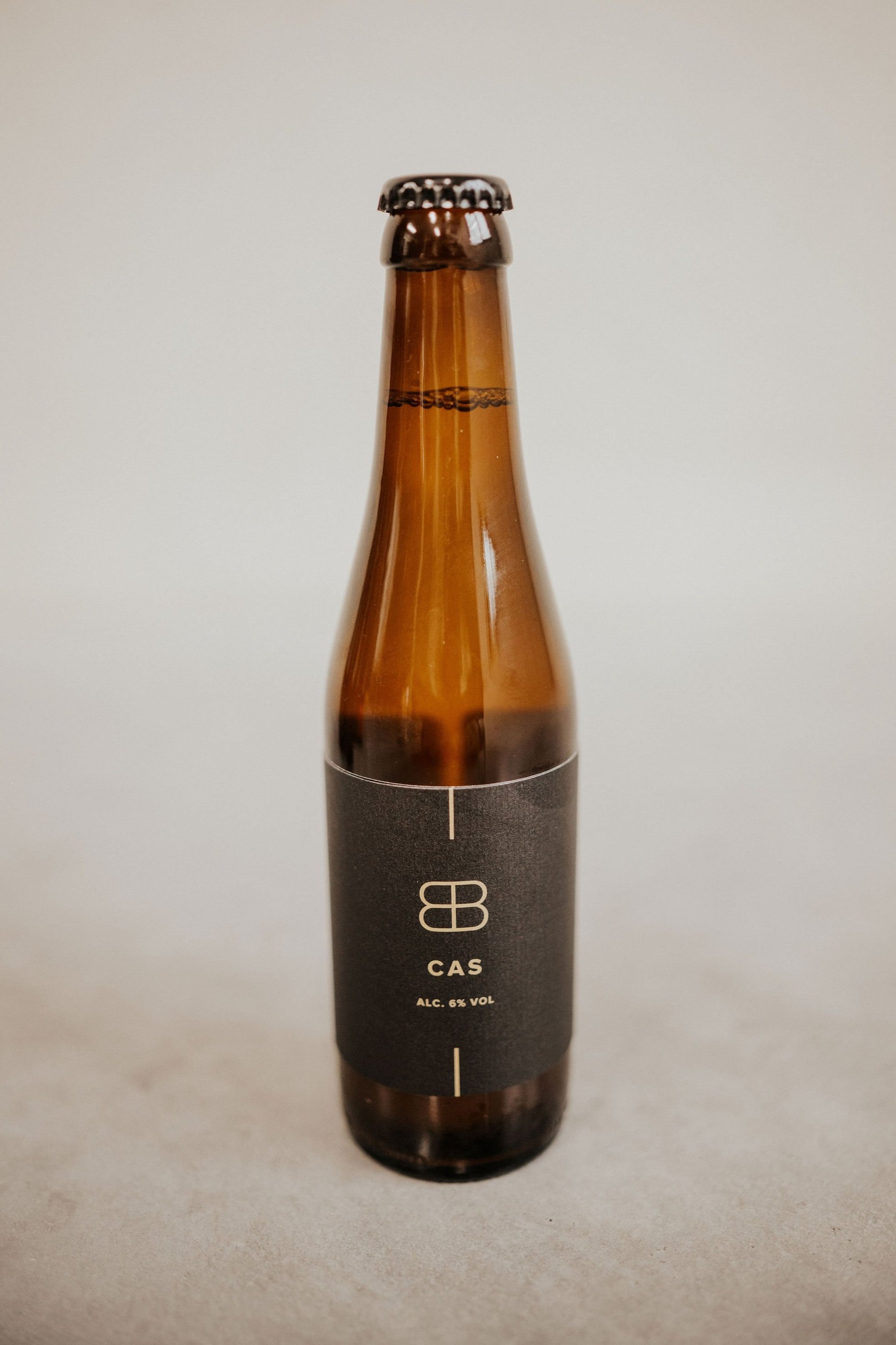 Zeeuws bier Cas 6.2% Zeeuws blond bier met een toets van gember van bierbrouwerij Den Emma Zeeland